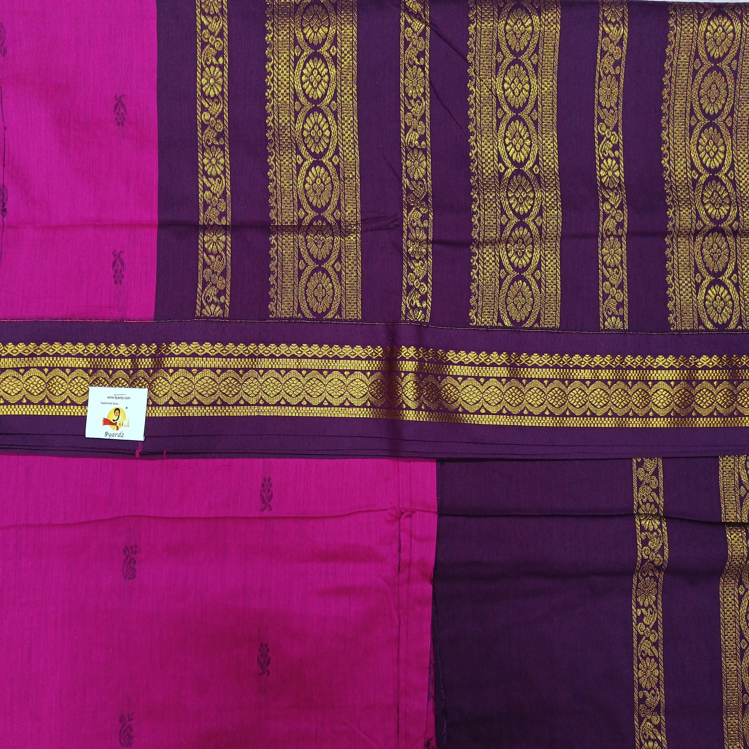 Kalyani Cotton Butta  9.5yards