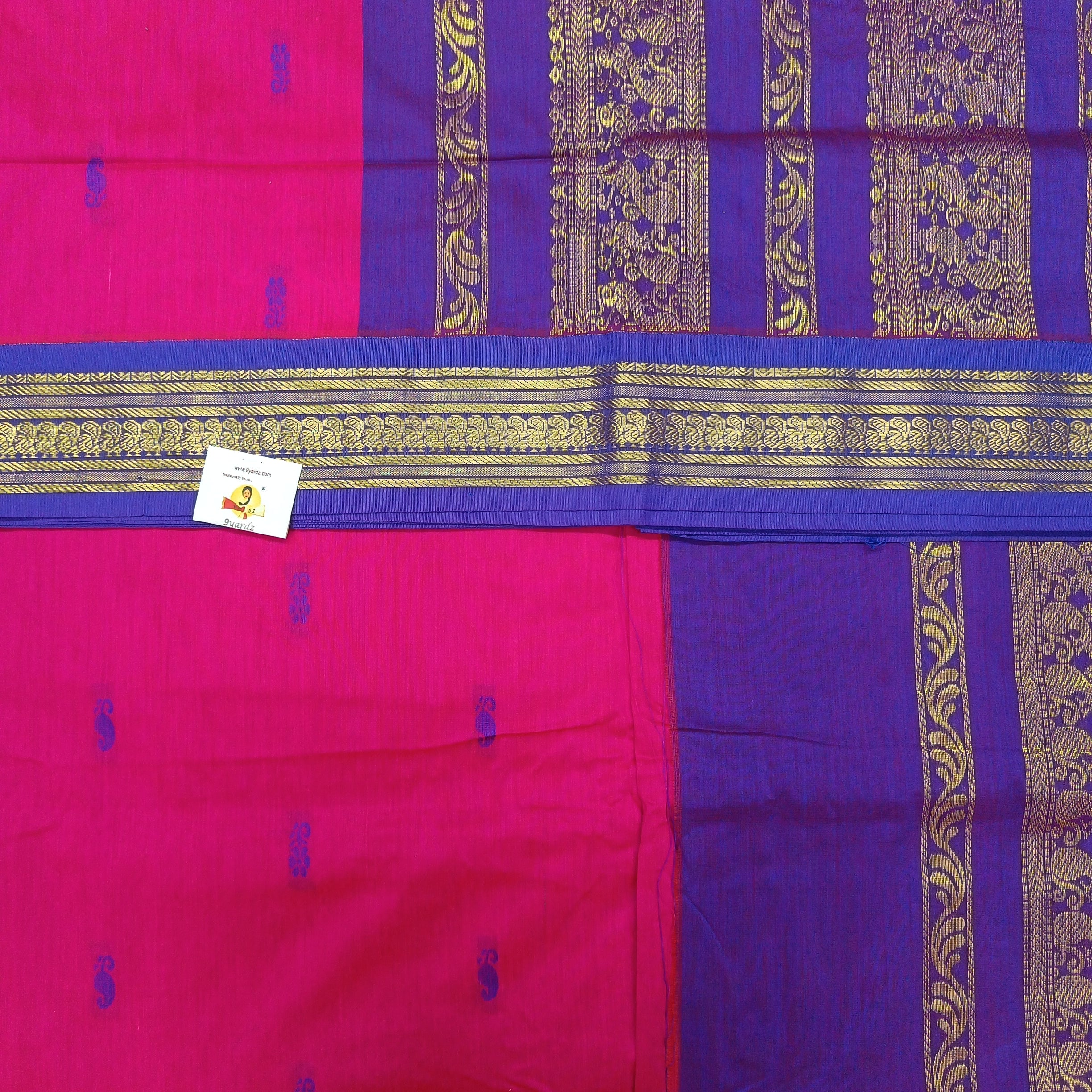 Kalyani Cotton Butta  9.5yards