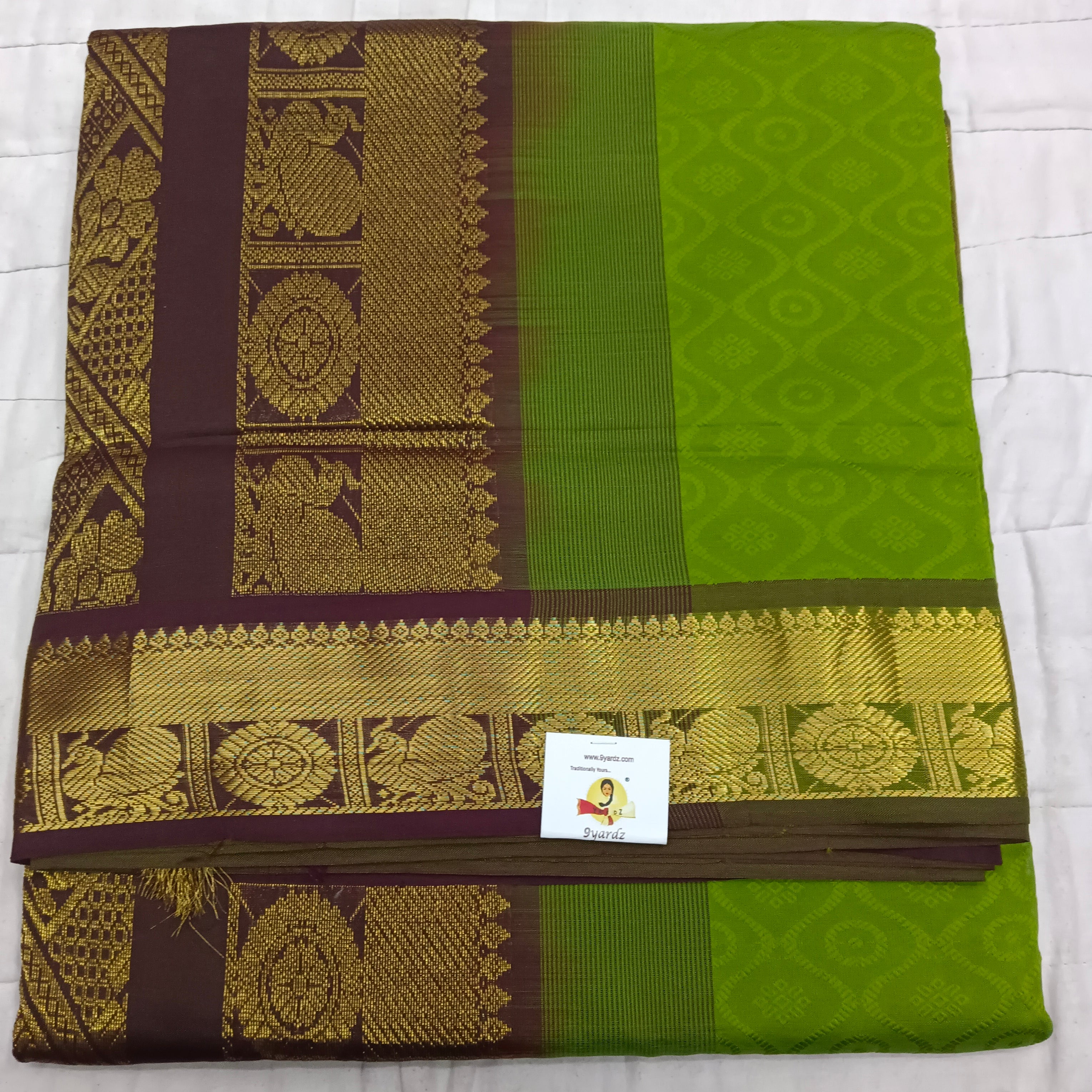 Semi Silk cotton Madisar Embossed
