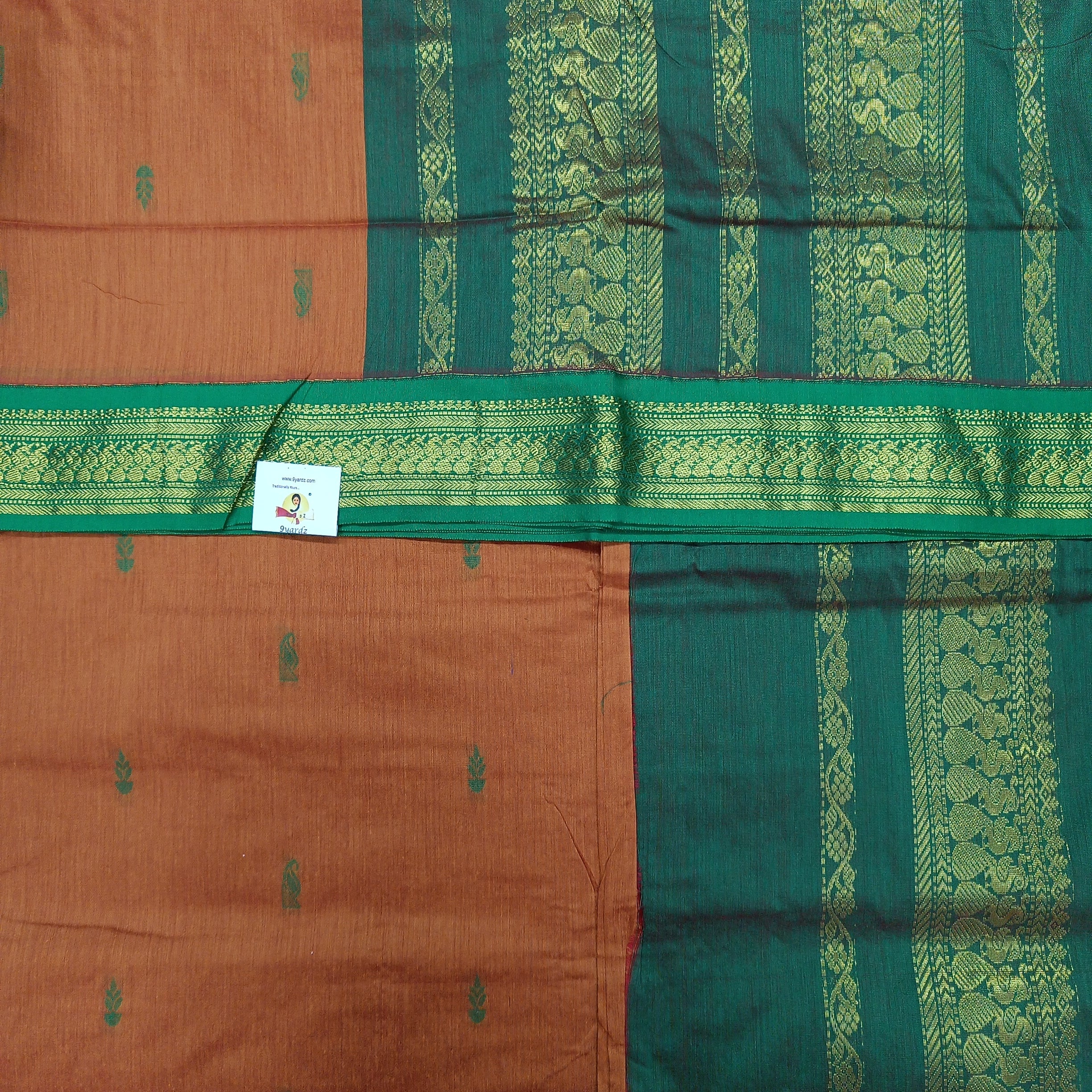 Kalyani Cotton Butta  9.5yards