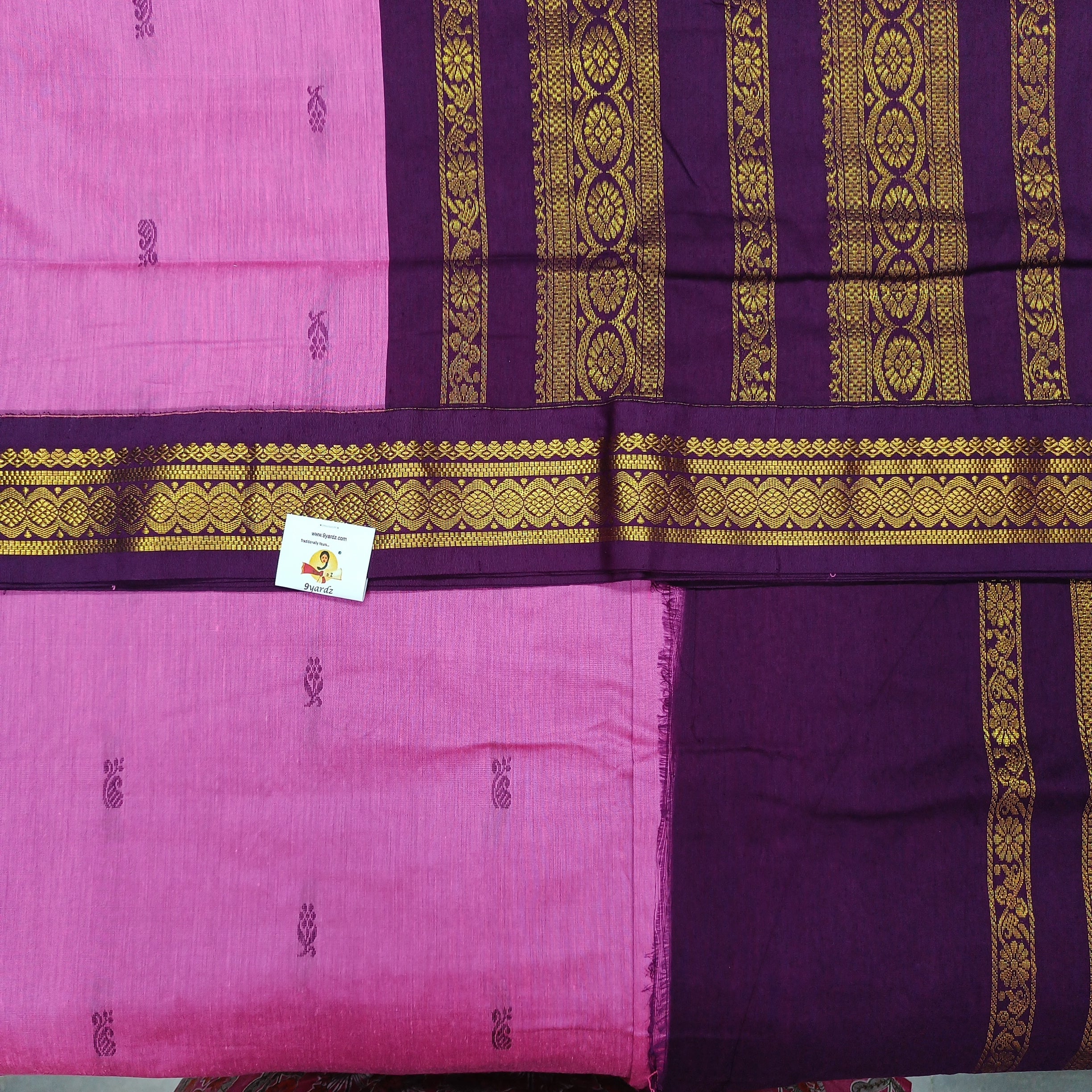 Kalyani Cotton Butta  9.5yards