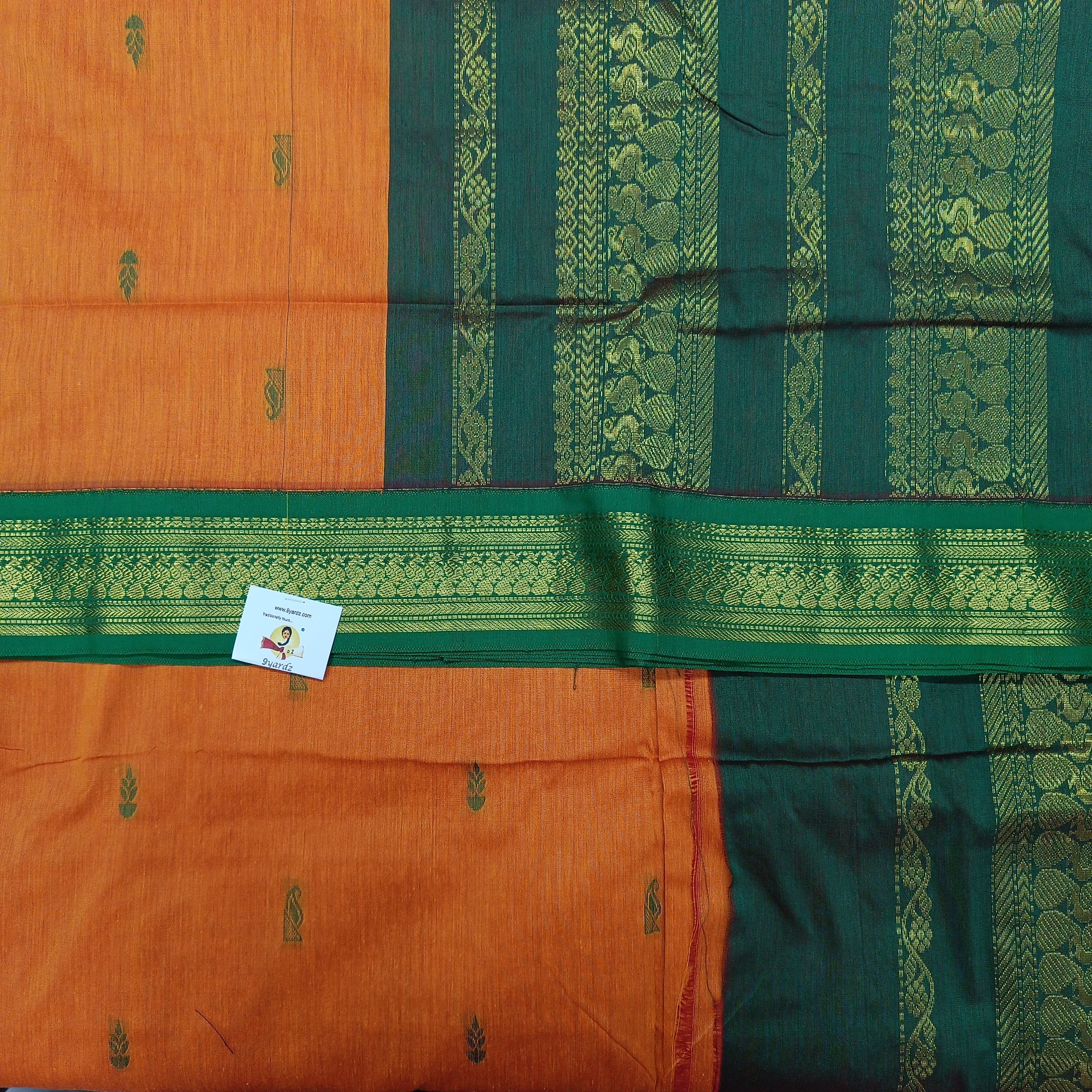 Kalyani Cotton Butta  9.5yards