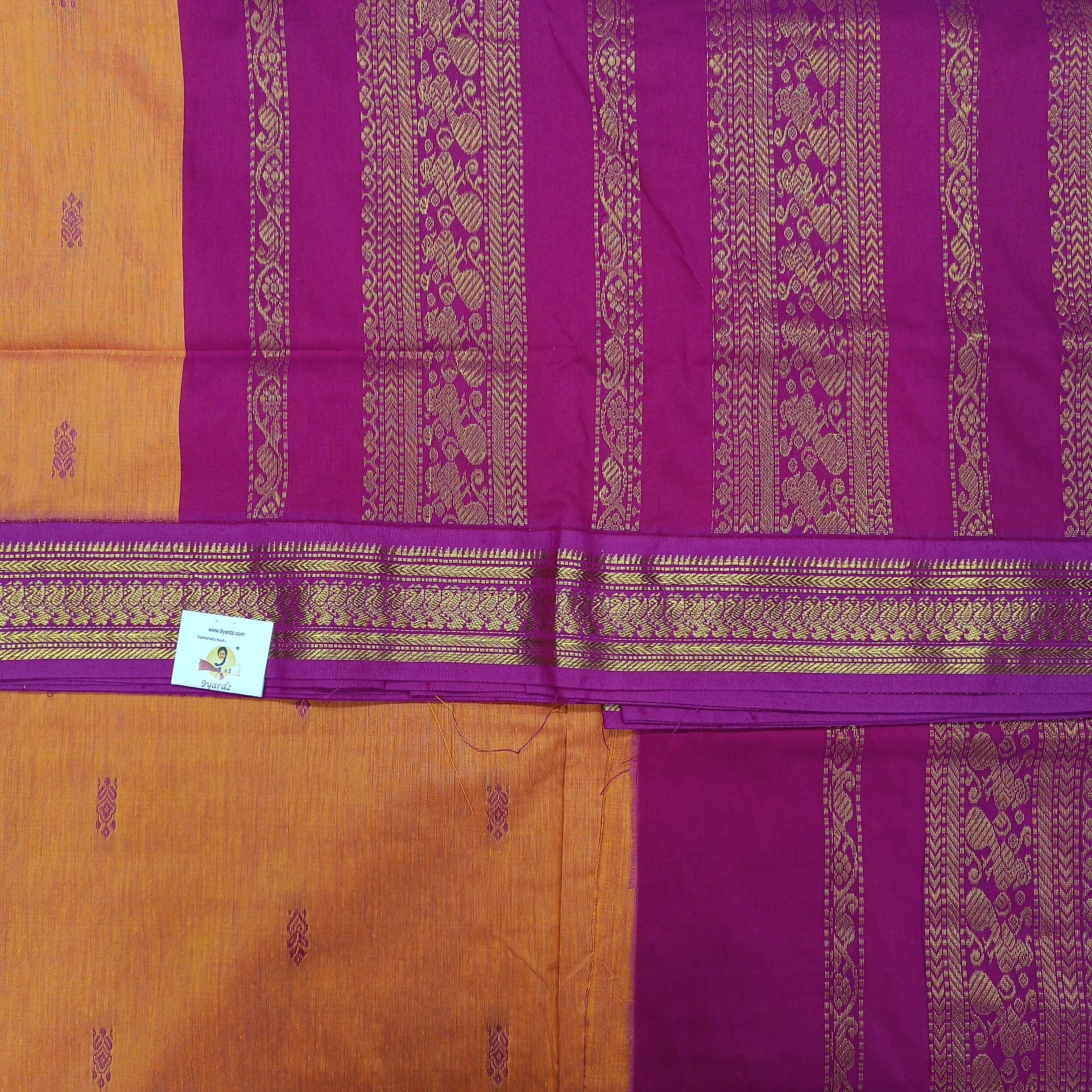 Kalyani Cotton Butta  9.5yards