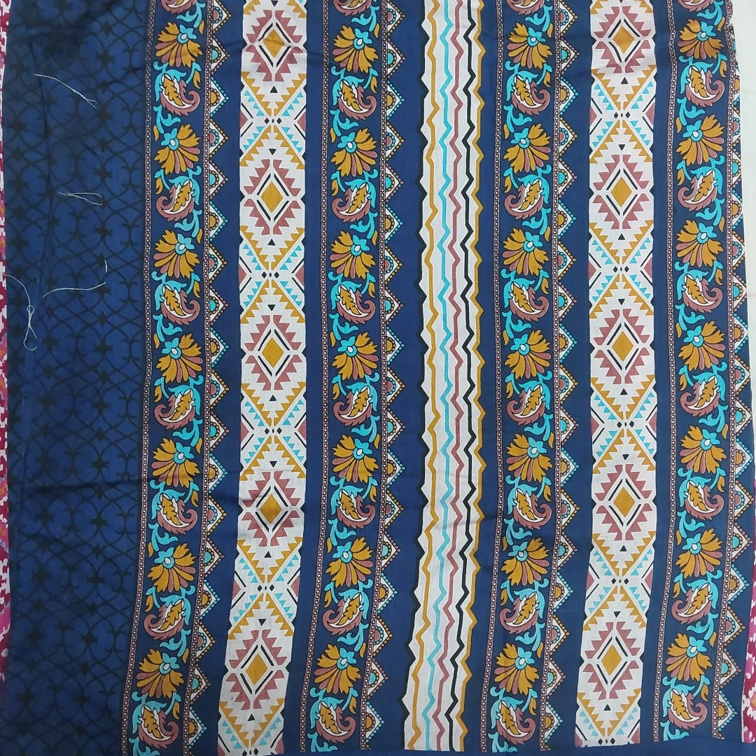 Printed Silk 9.5 yards