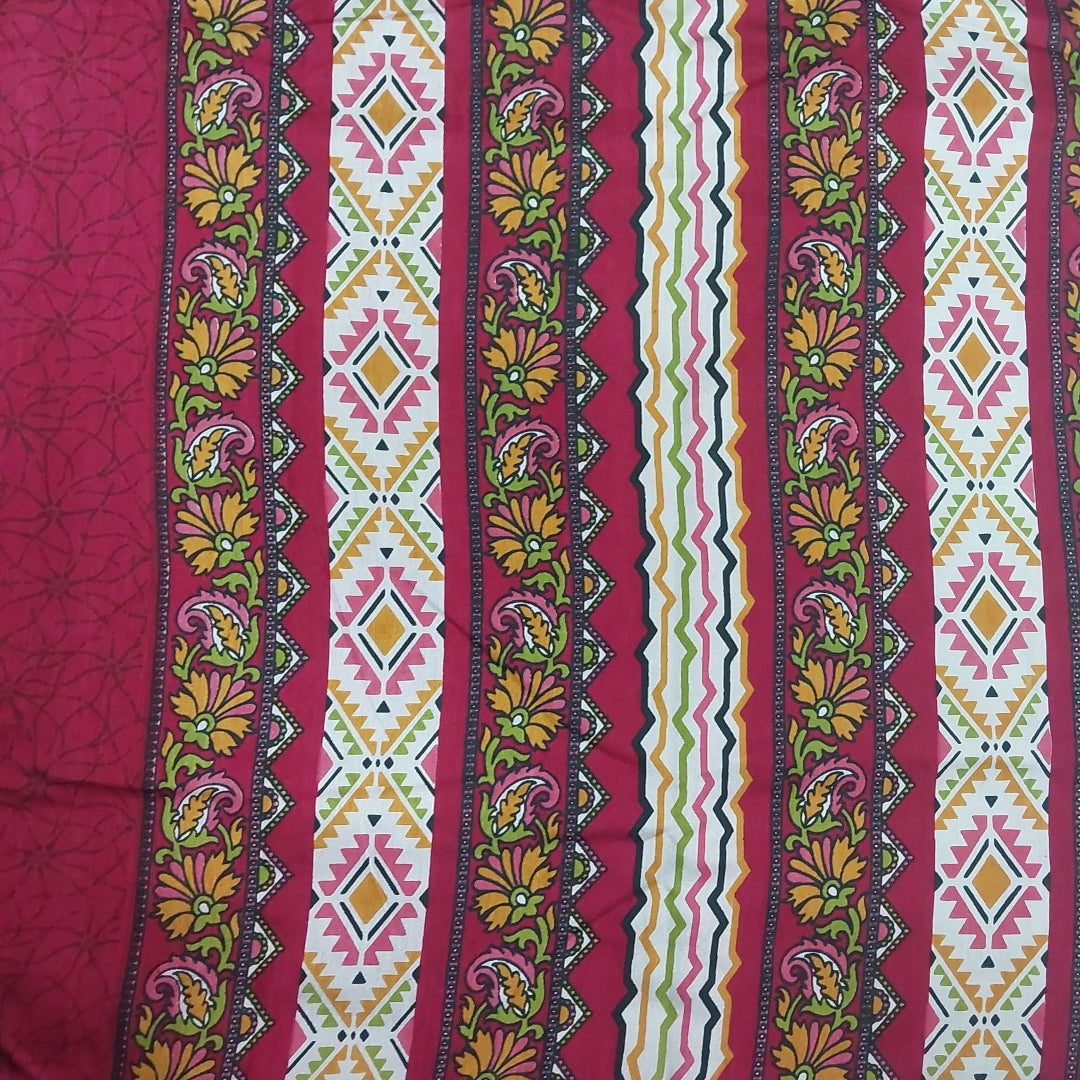 Printed Silk 9.5 yards