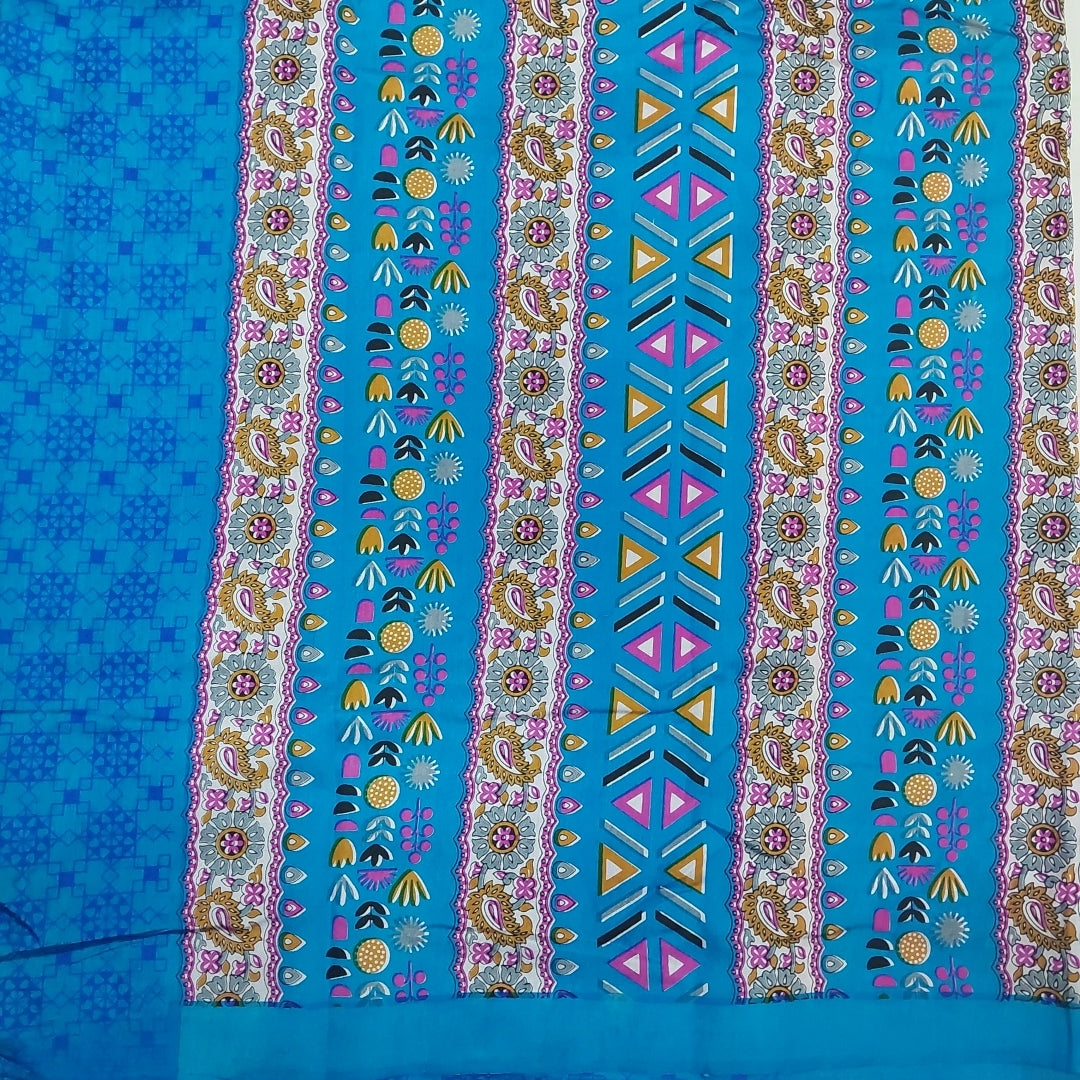 Printed Silk 9.5 yards