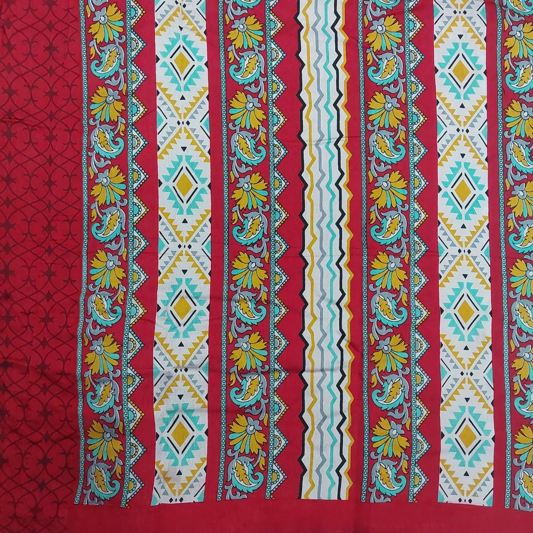 Printed Silk 9.5 yards