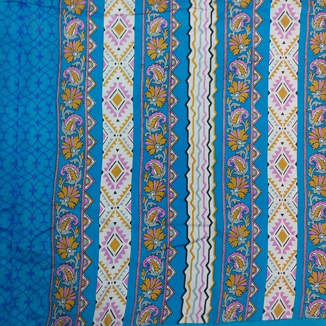 Printed Silk 9.5 yards