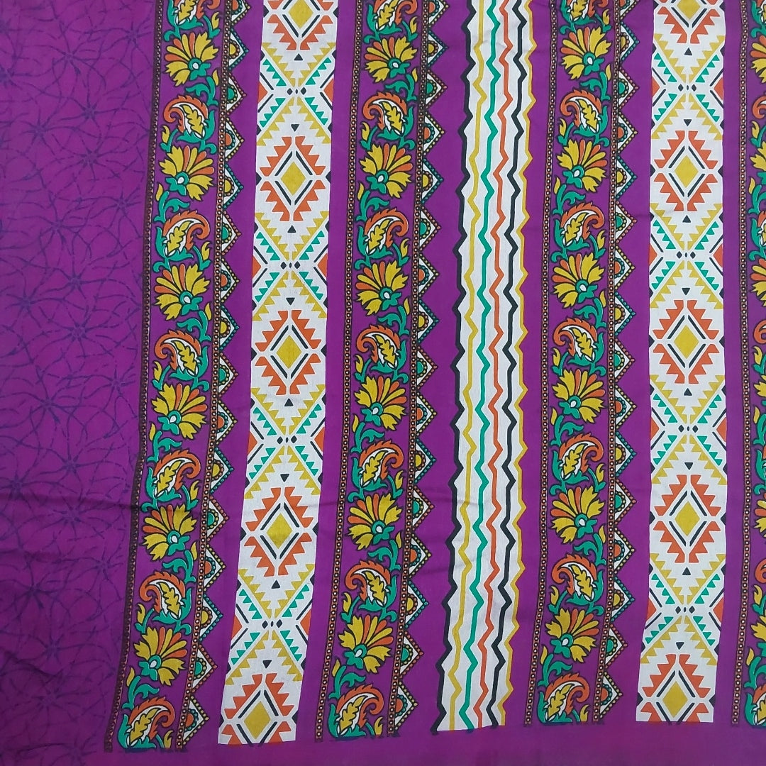 Printed Silk 9.5 yards