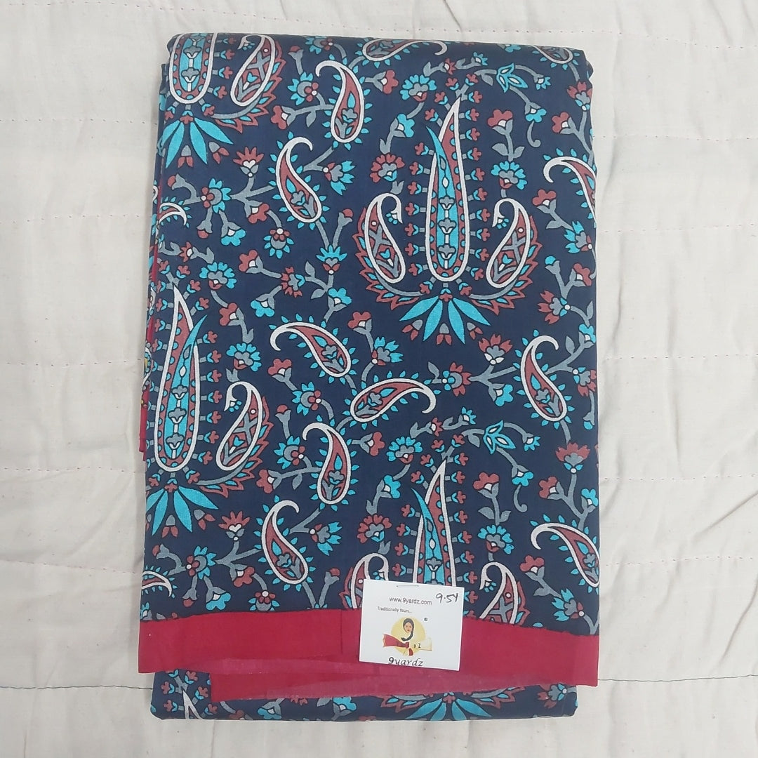 Printed Silk 9.5 yards