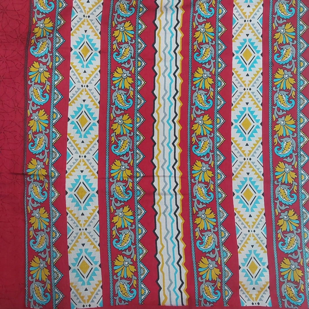Printed Silk 9.5 yards