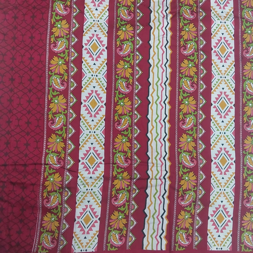 Printed Silk 9.5 yards
