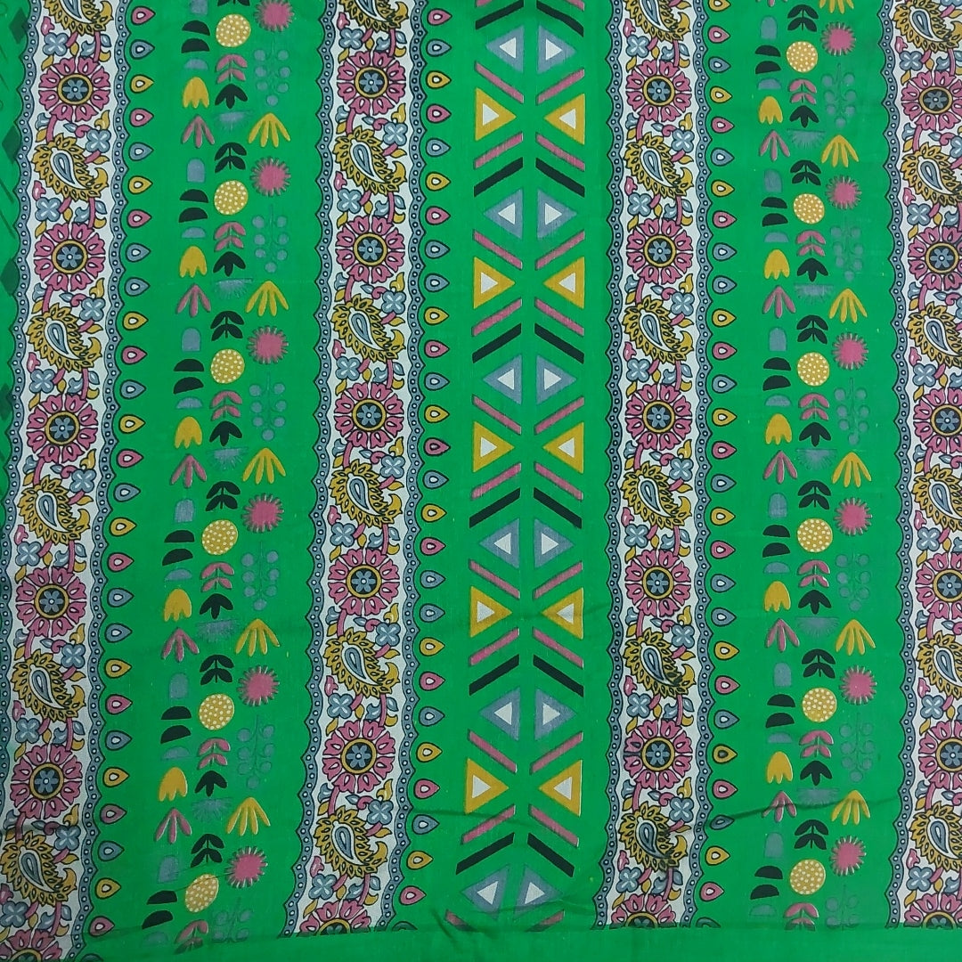 Printed Silk 9.5 yards