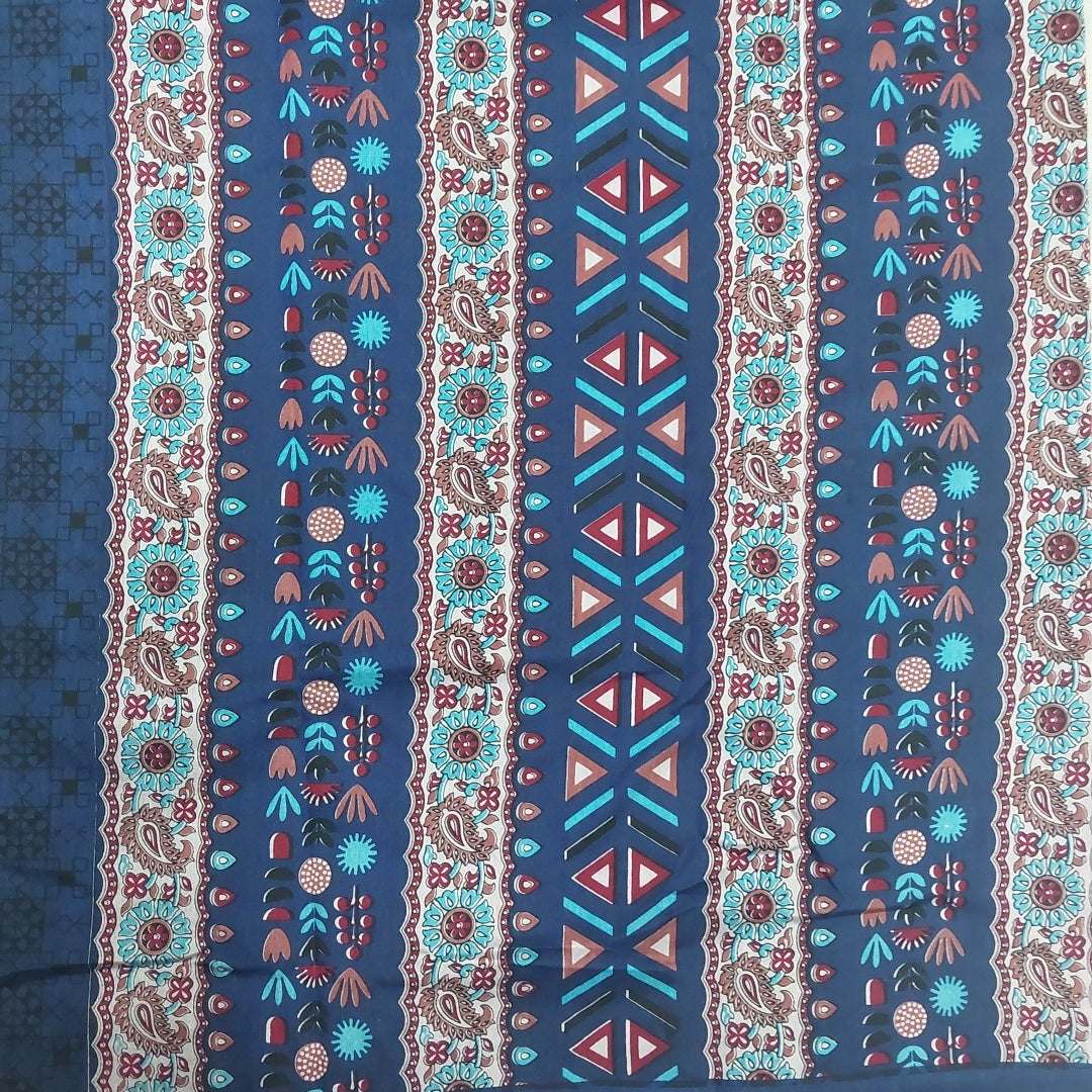 Printed Silk 9.5 yards