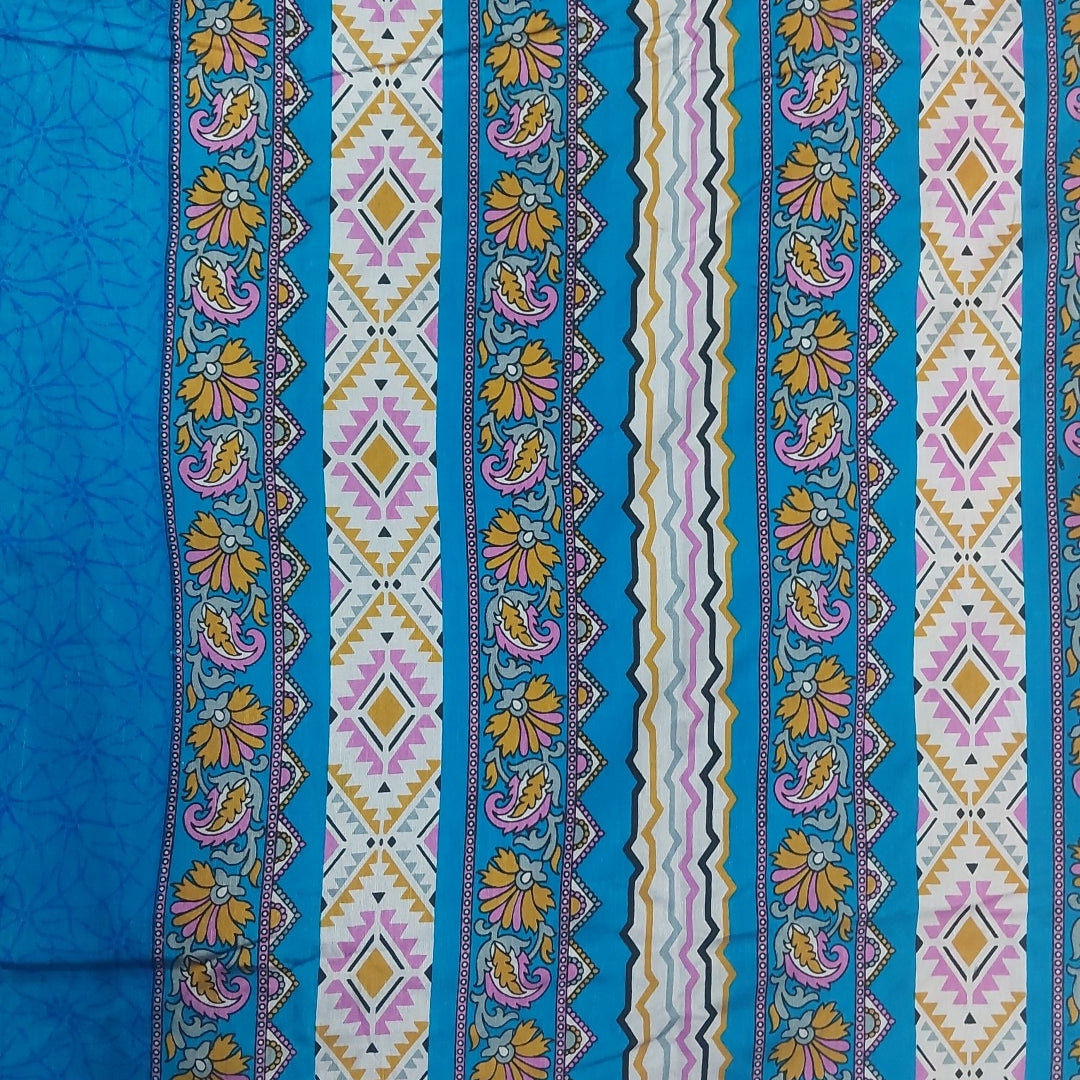 Printed Silk 9.5 yards