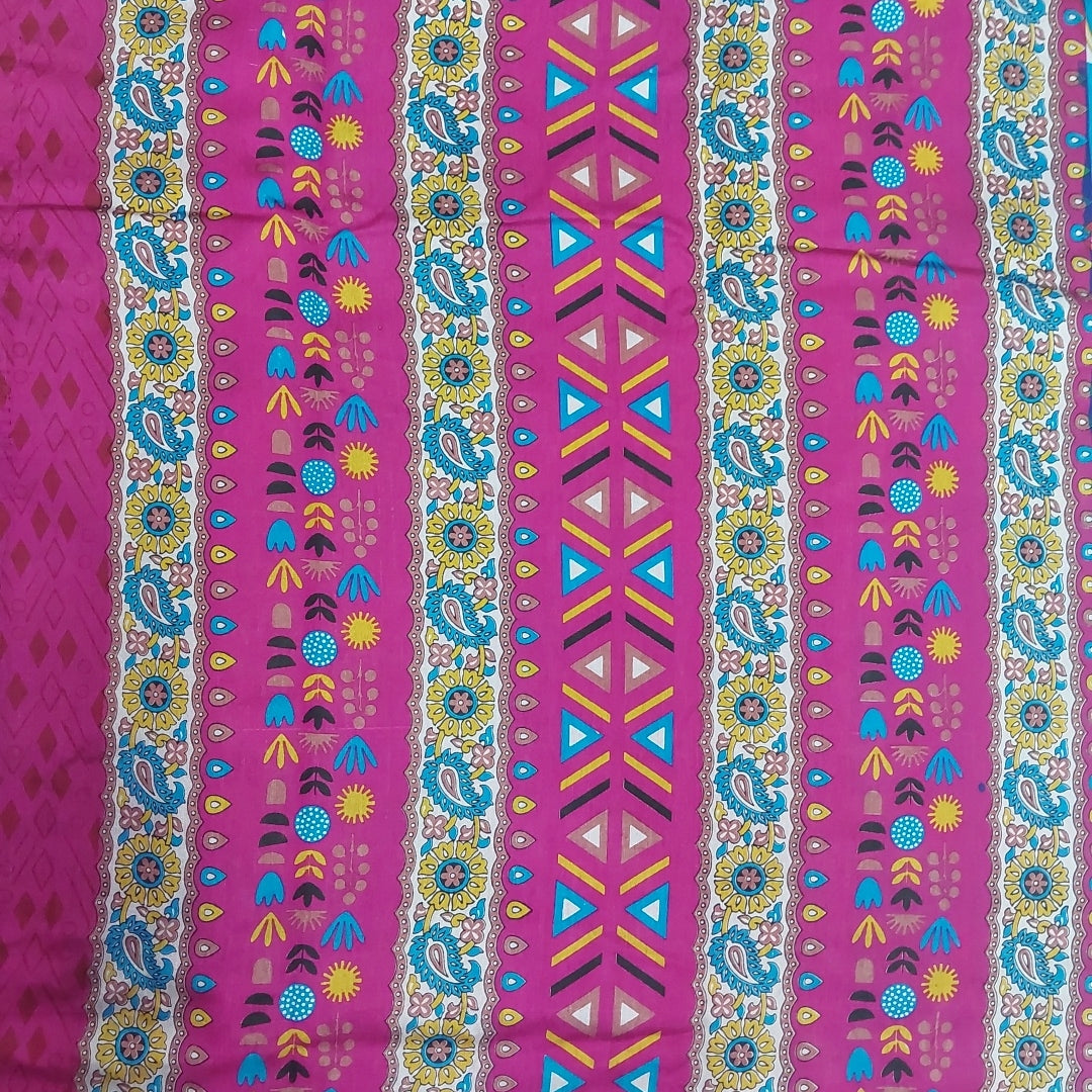 Printed Silk 9.5 yards