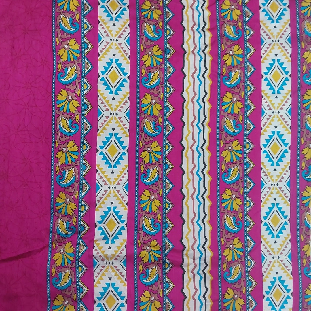 Printed Silk 9.5 yards
