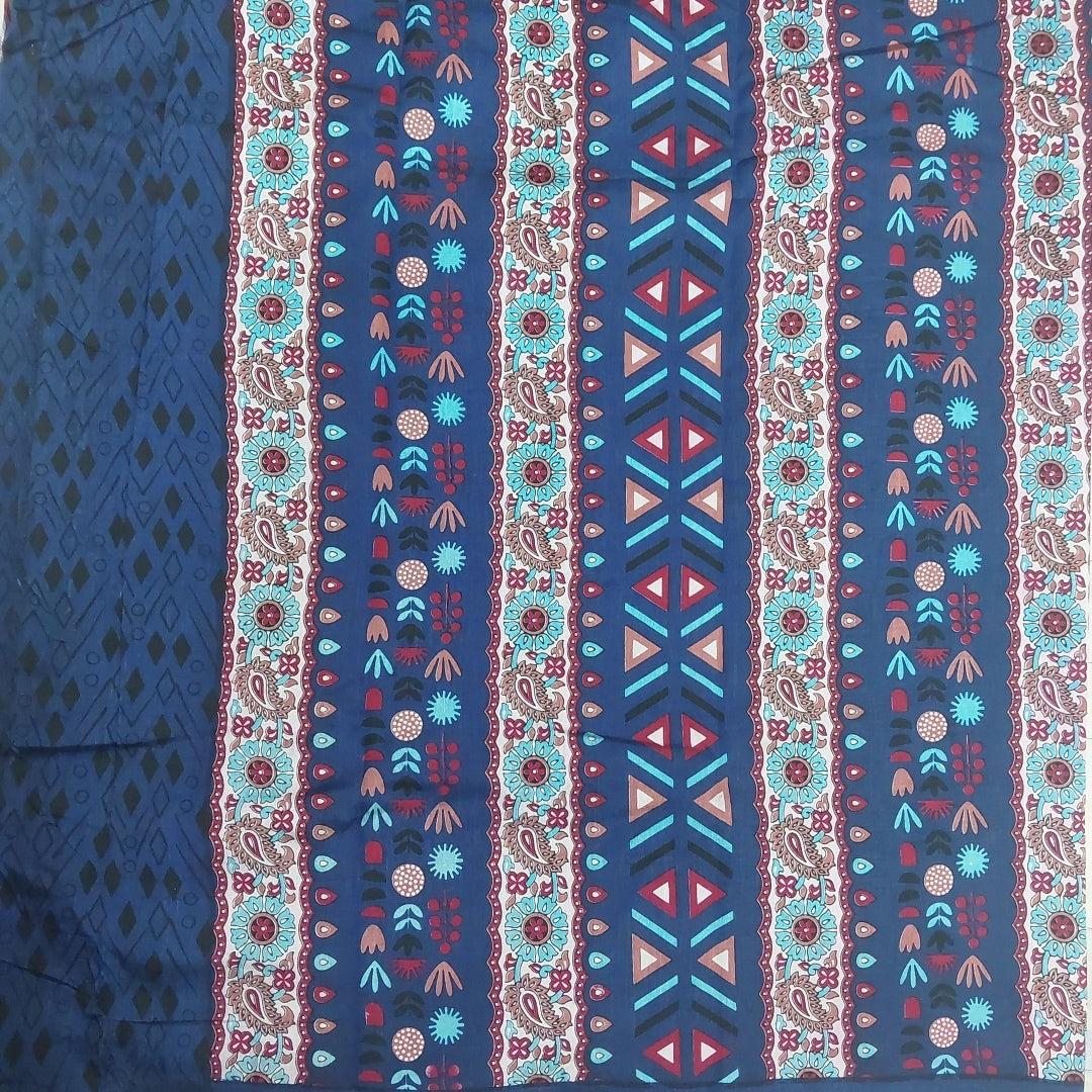 Printed Silk 9.5 yards