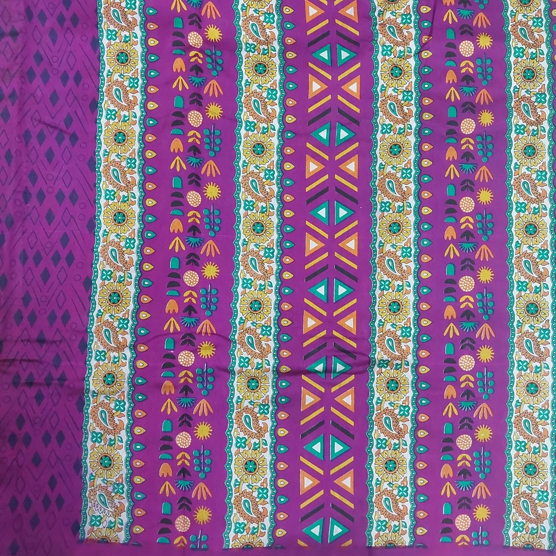 Printed Silk 9.5 yards