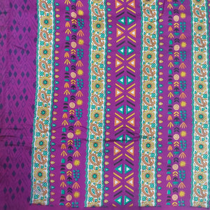 Printed Silk 9.5 yards