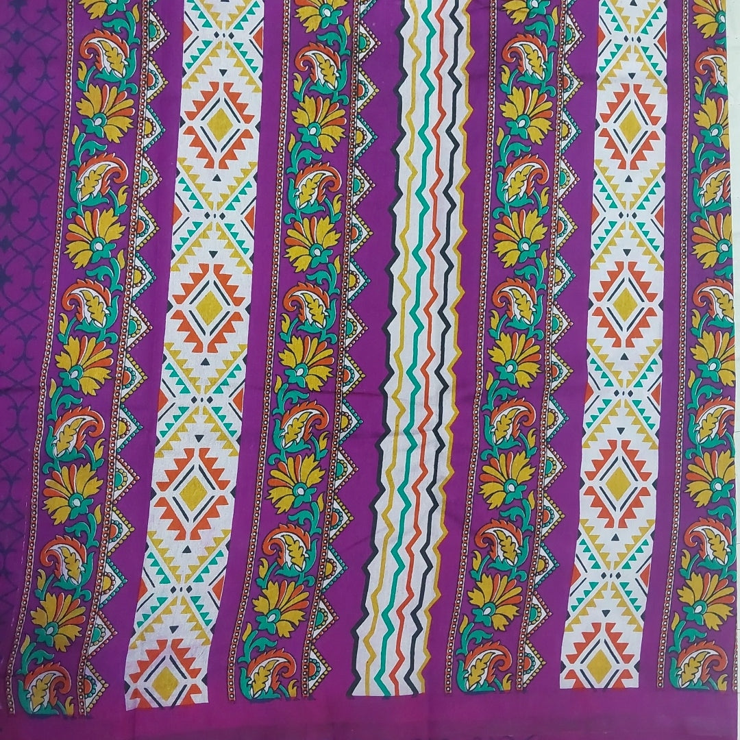Printed Silk 9.5 yards