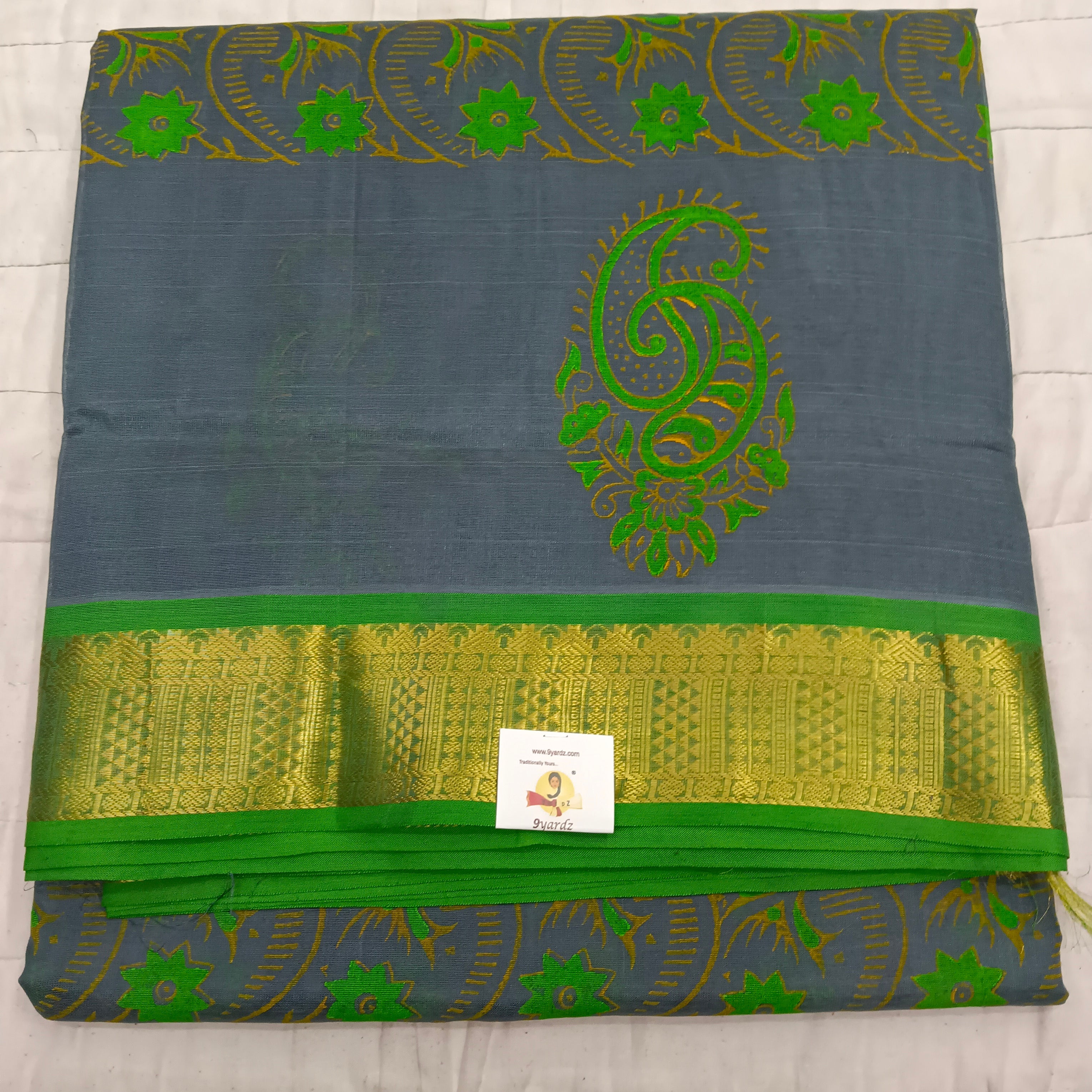 Pure silk cotton - Printed 10yards madisar