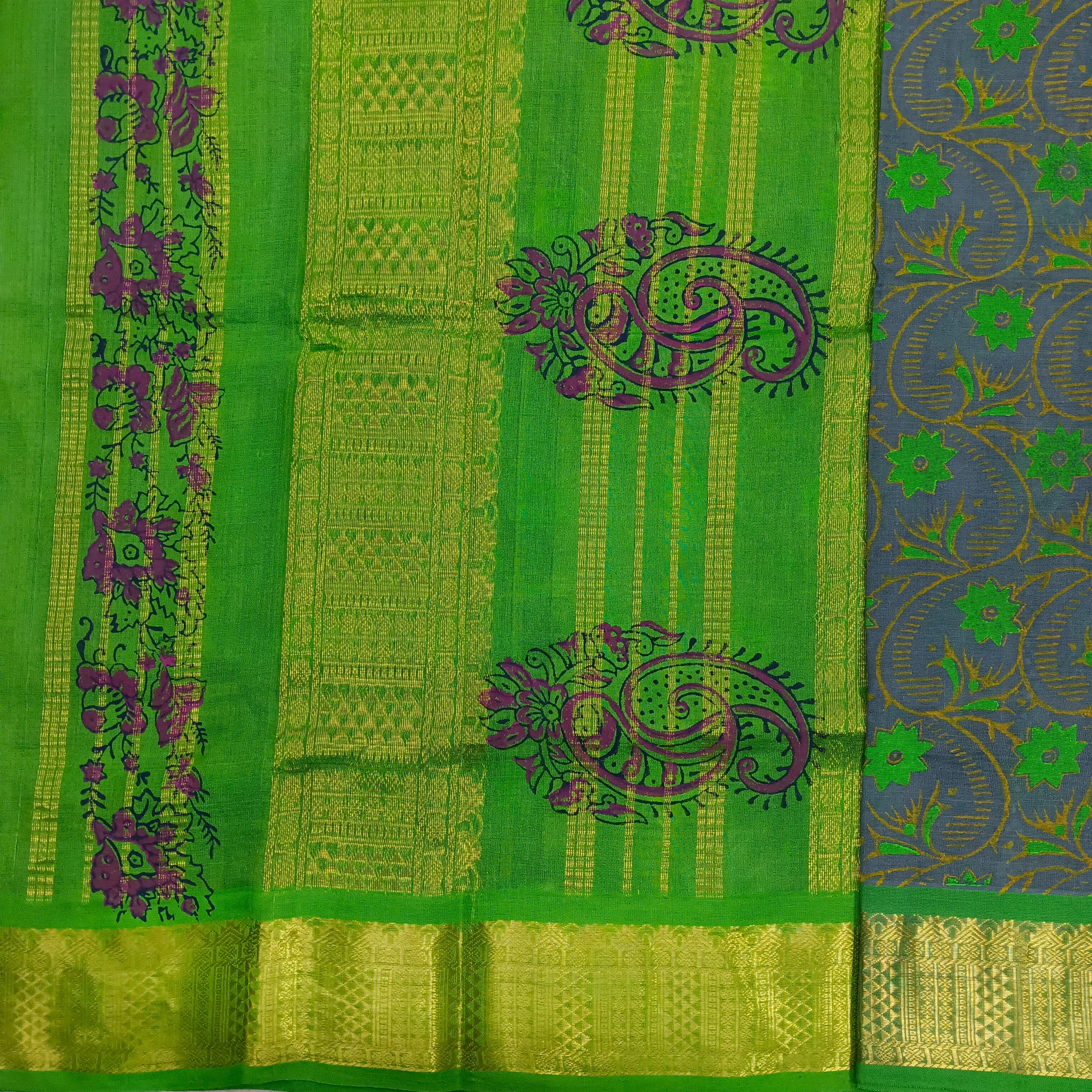 Pure silk cotton - Printed 10yards madisar