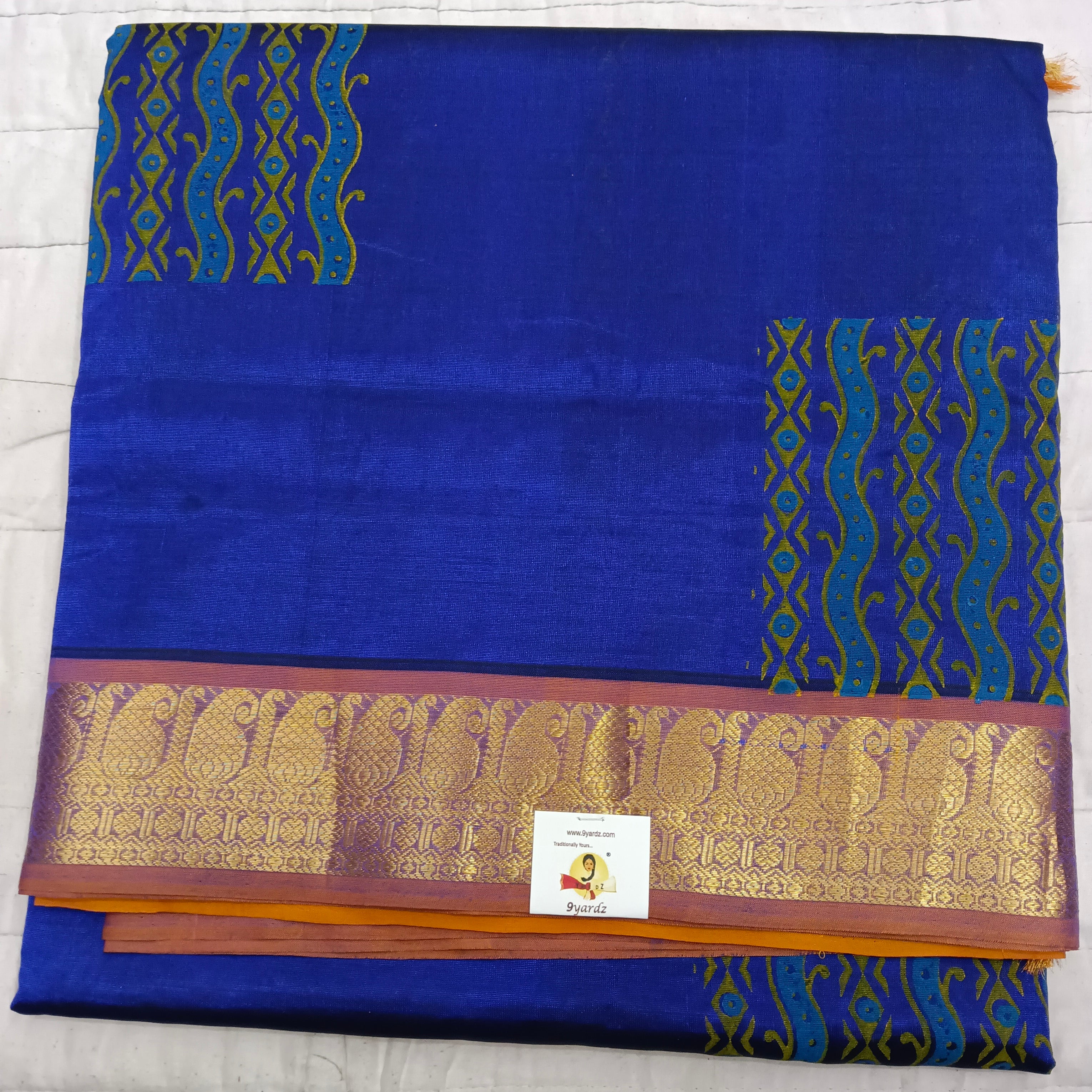 Pure silk cotton - Printed 10yards madisar