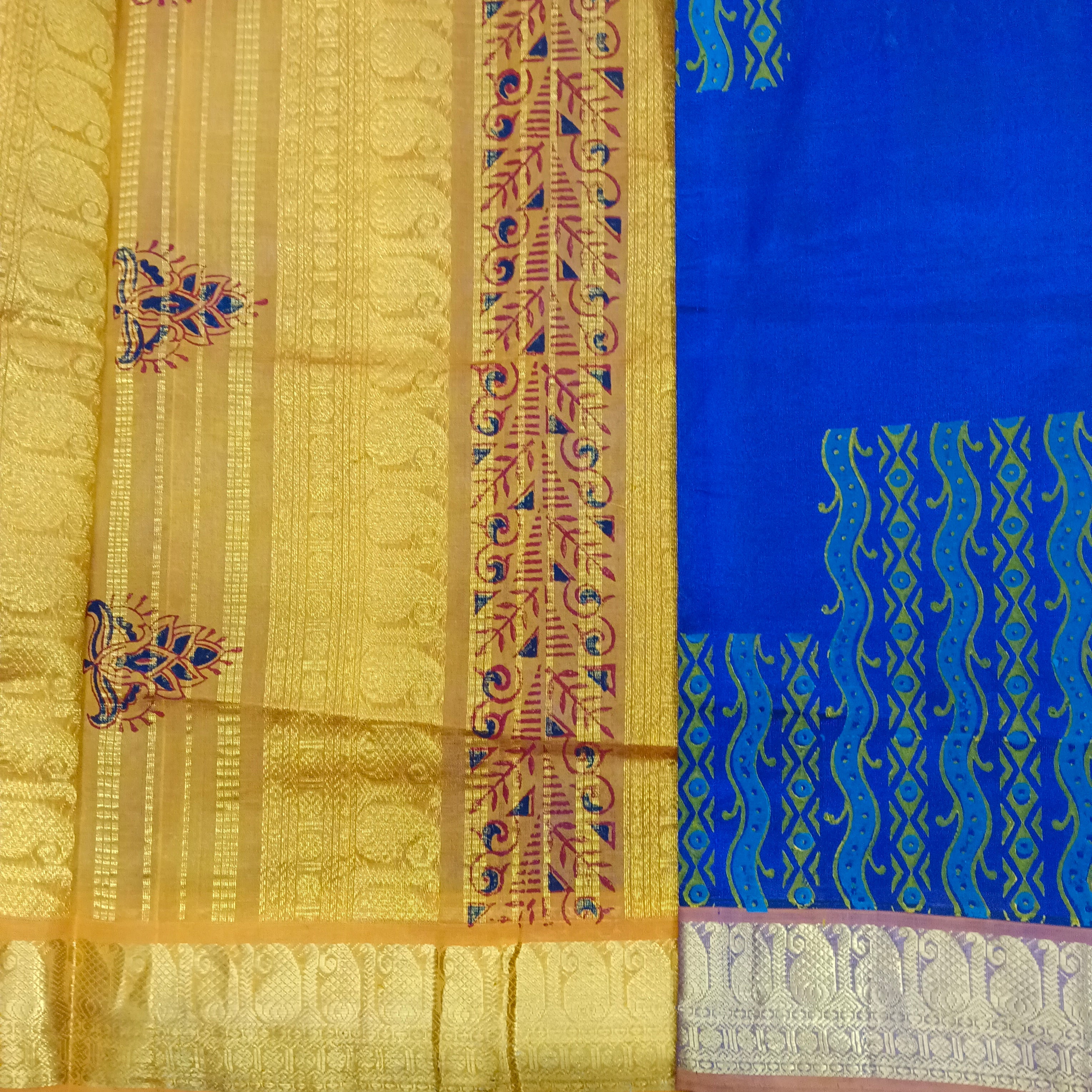 Pure silk cotton - Printed 10yards madisar