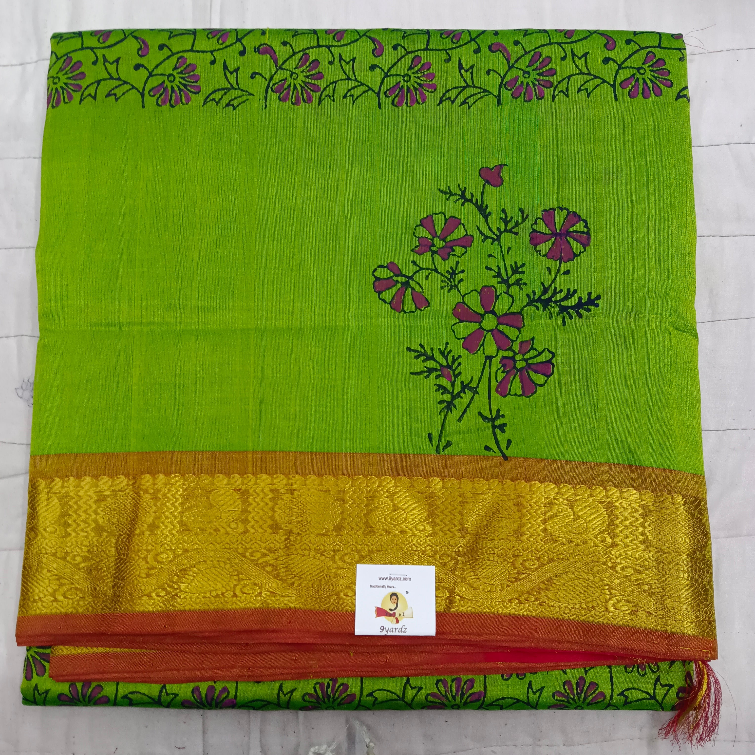 Pure silk cotton - Printed 10yards madisar
