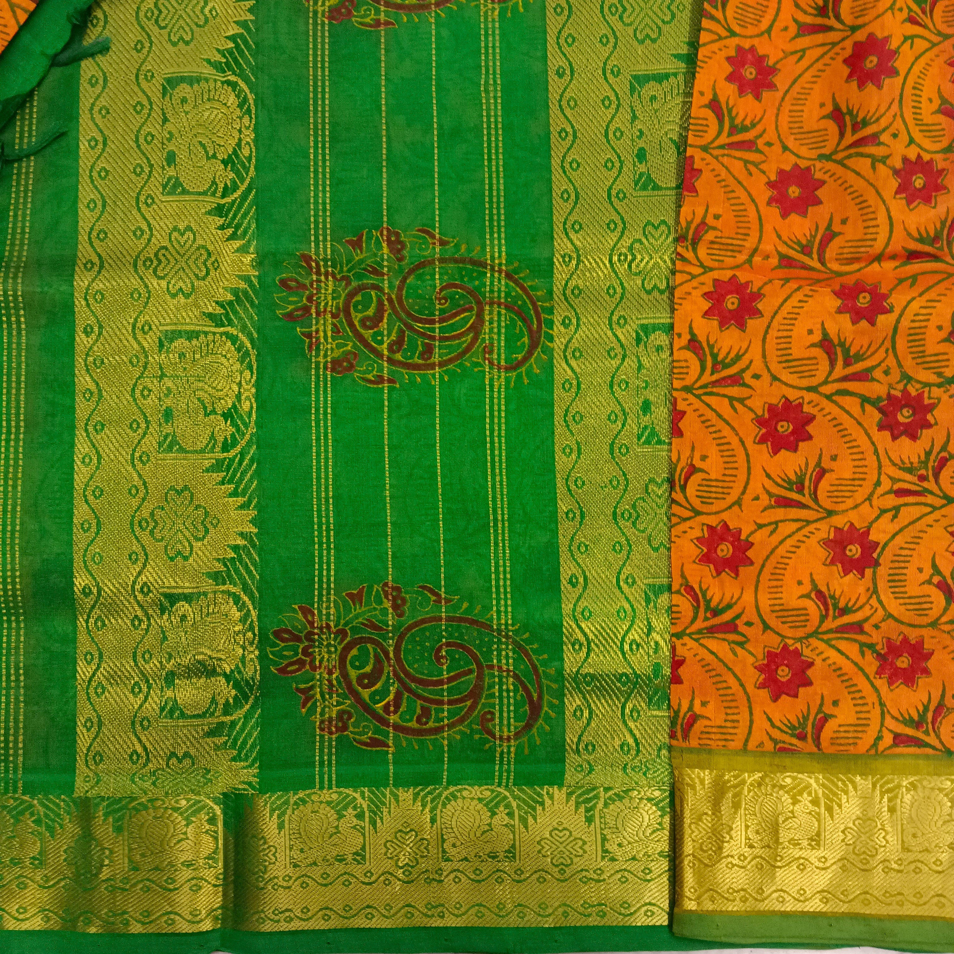 Pure silk cotton - Printed 10yards madisar