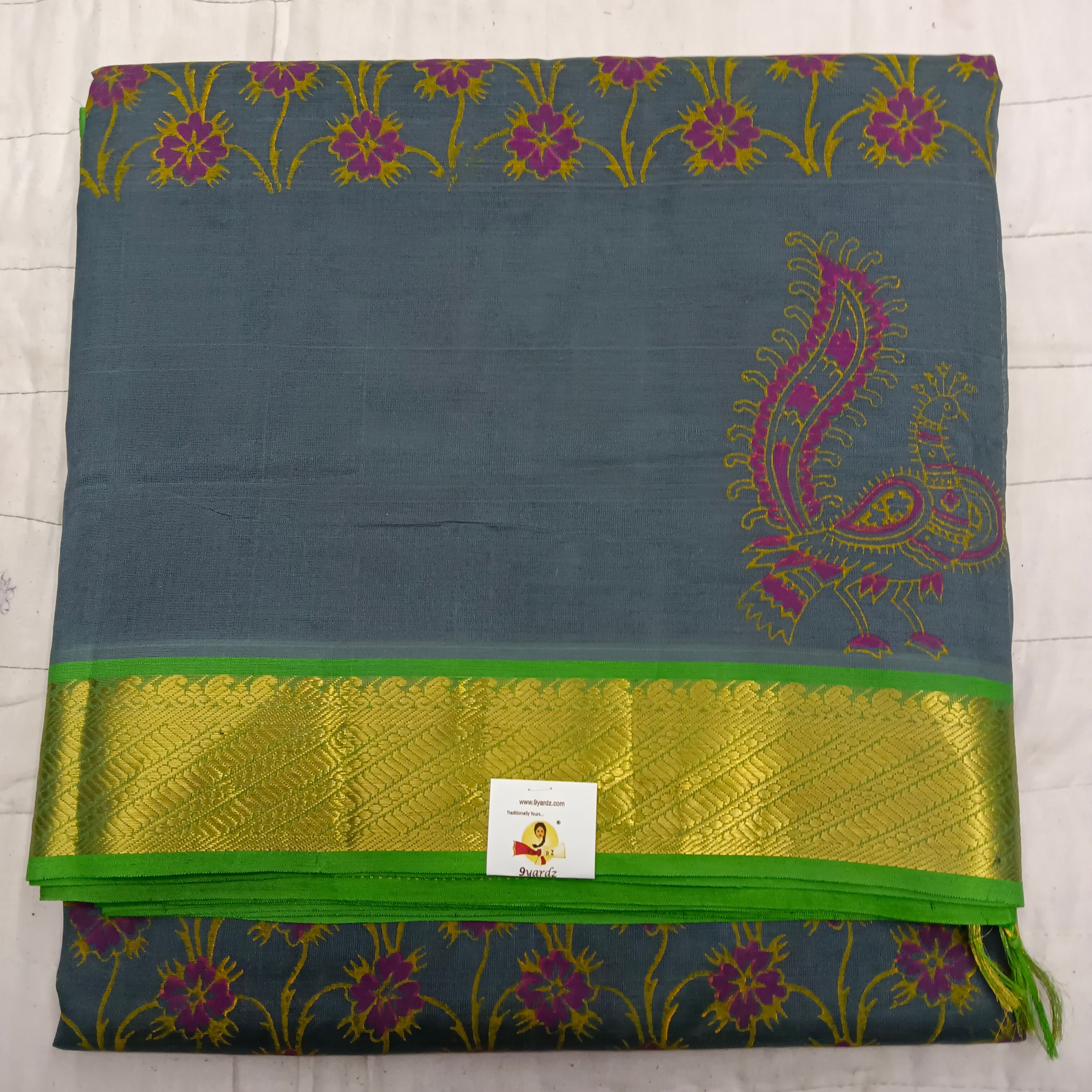 Pure silk cotton - Printed 10yards madisar