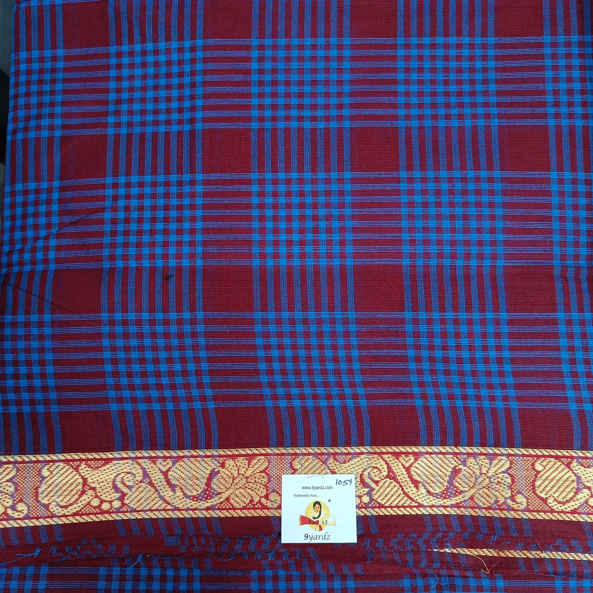 Chettinadu / Karaikudi cotton 10.5 yards madisar
