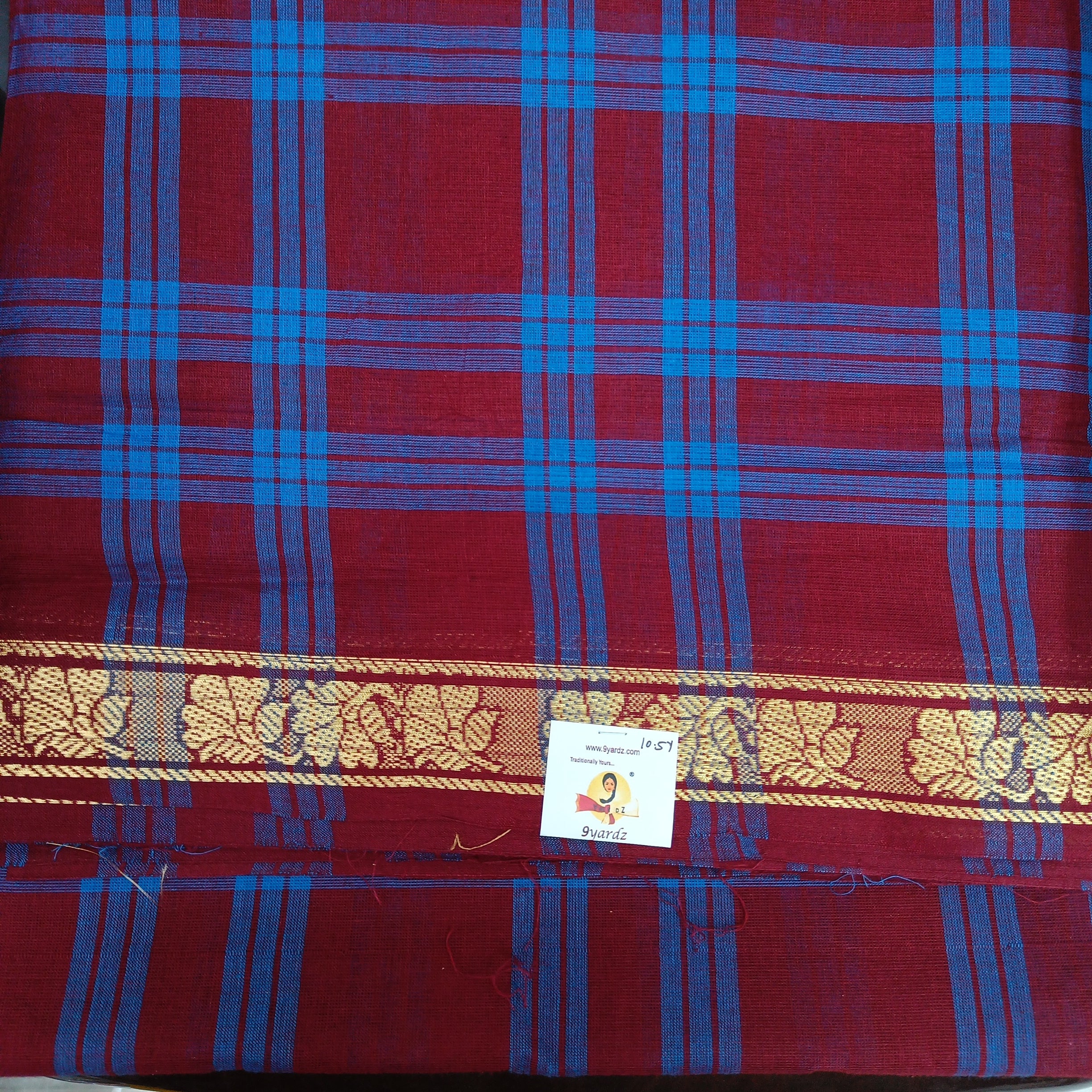 Chettinadu / Karaikudi cotton 10.5 yards madisar