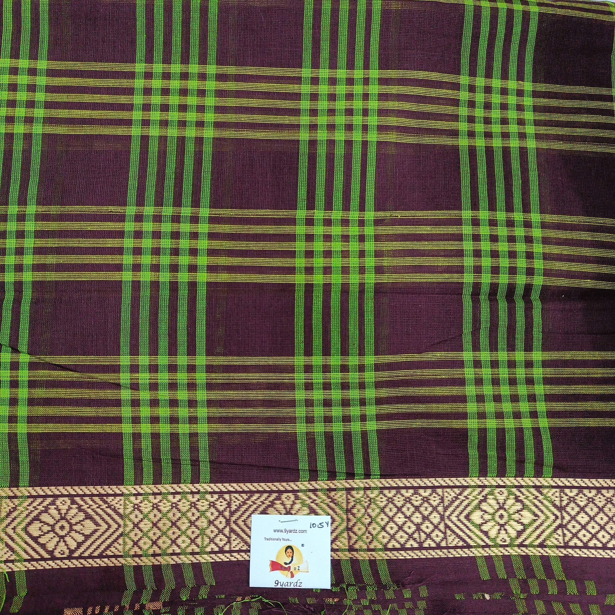 Chettinadu / Karaikudi cotton 10.5 yards madisar
