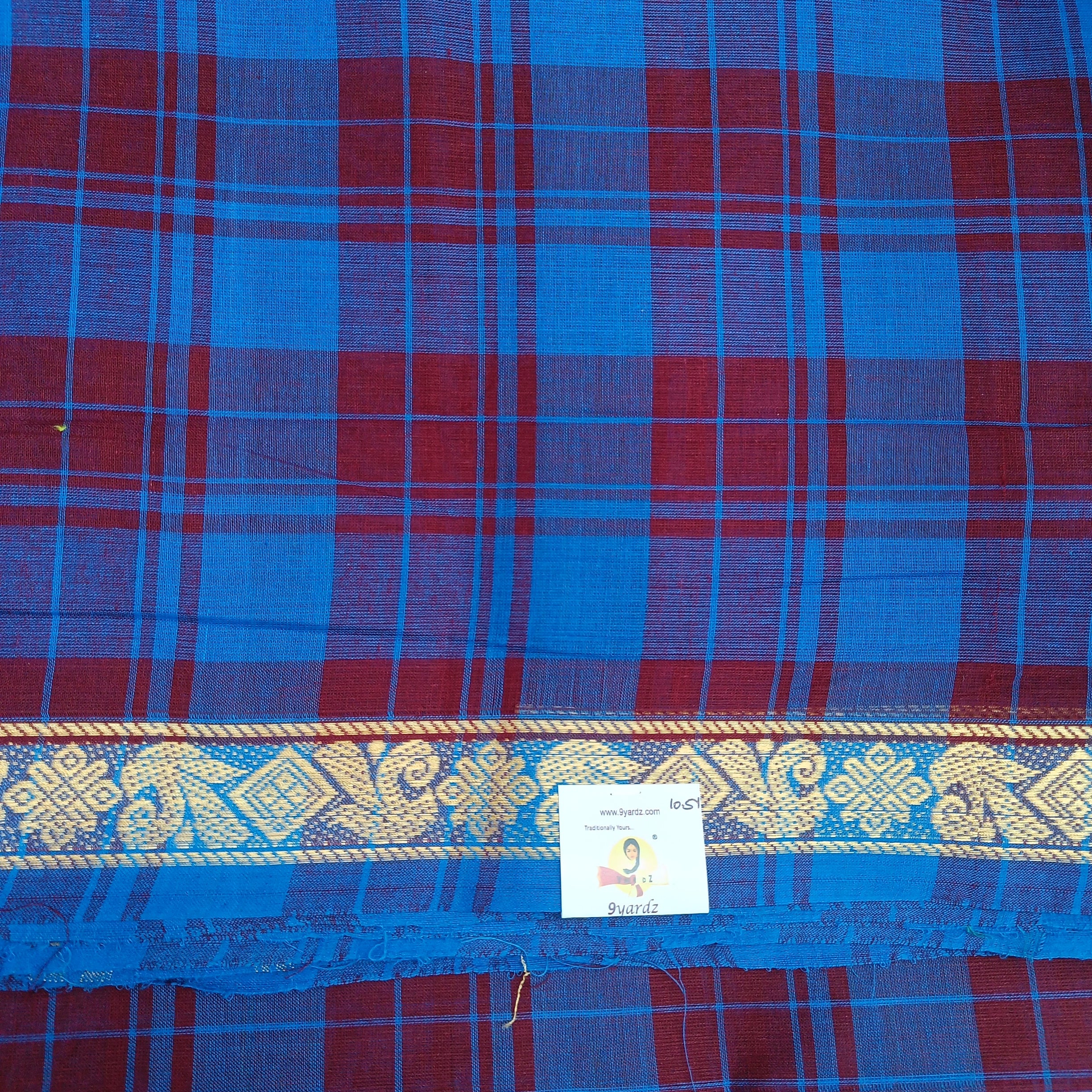 Chettinadu / Karaikudi cotton 10.5 yards madisar