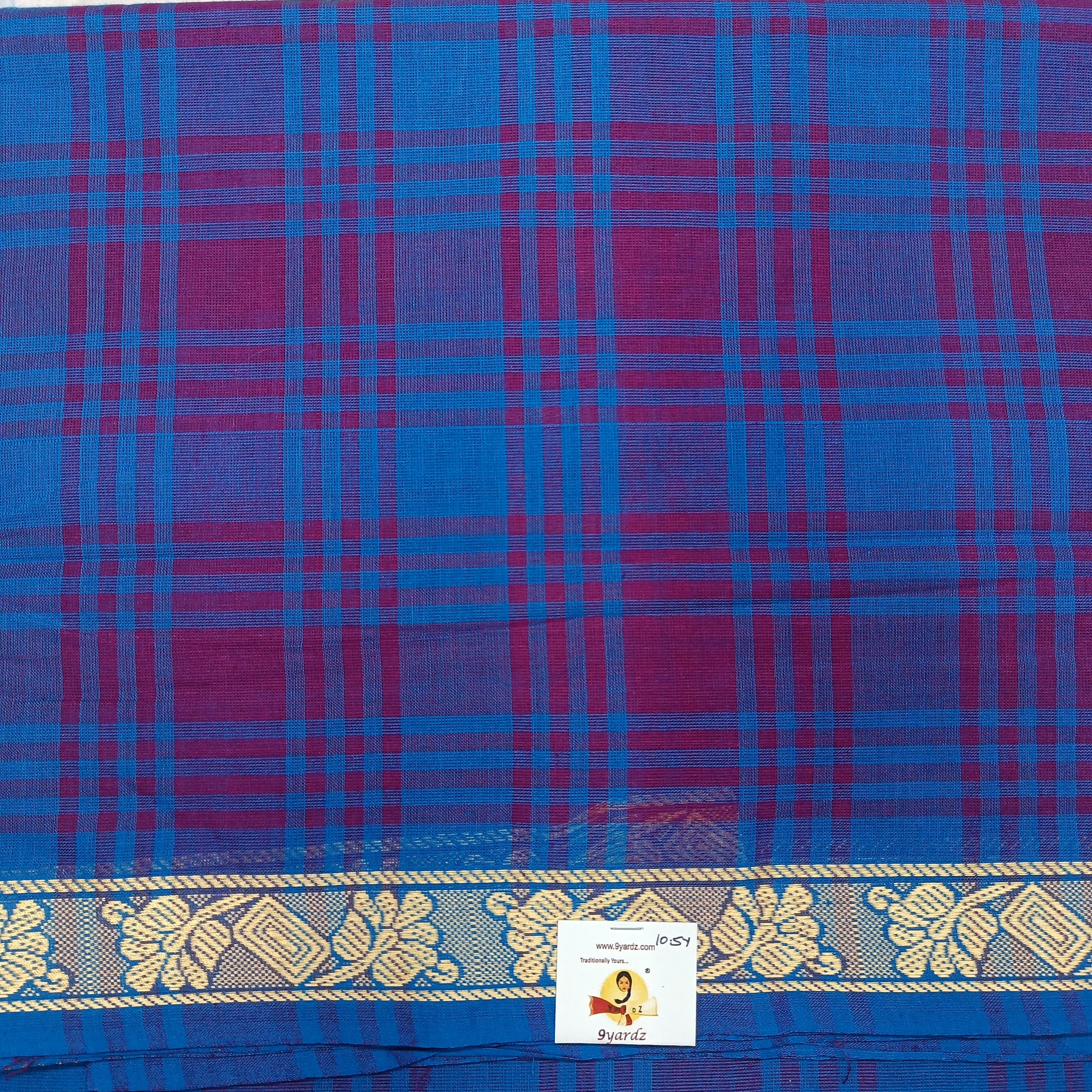 Chettinadu / Karaikudi cotton 10.5 yards madisar