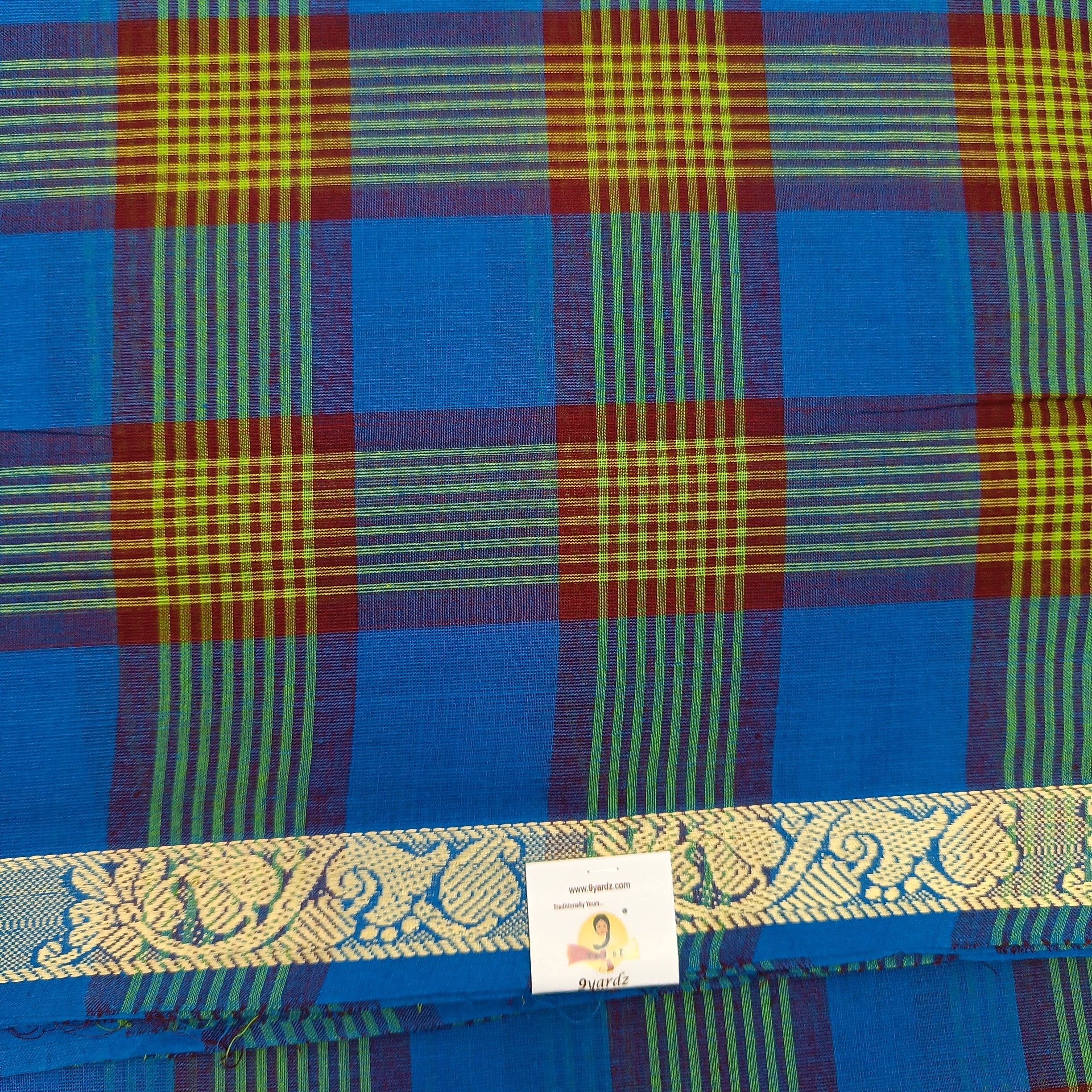 Chettinadu / Karaikudi cotton 10.5 yards madisar