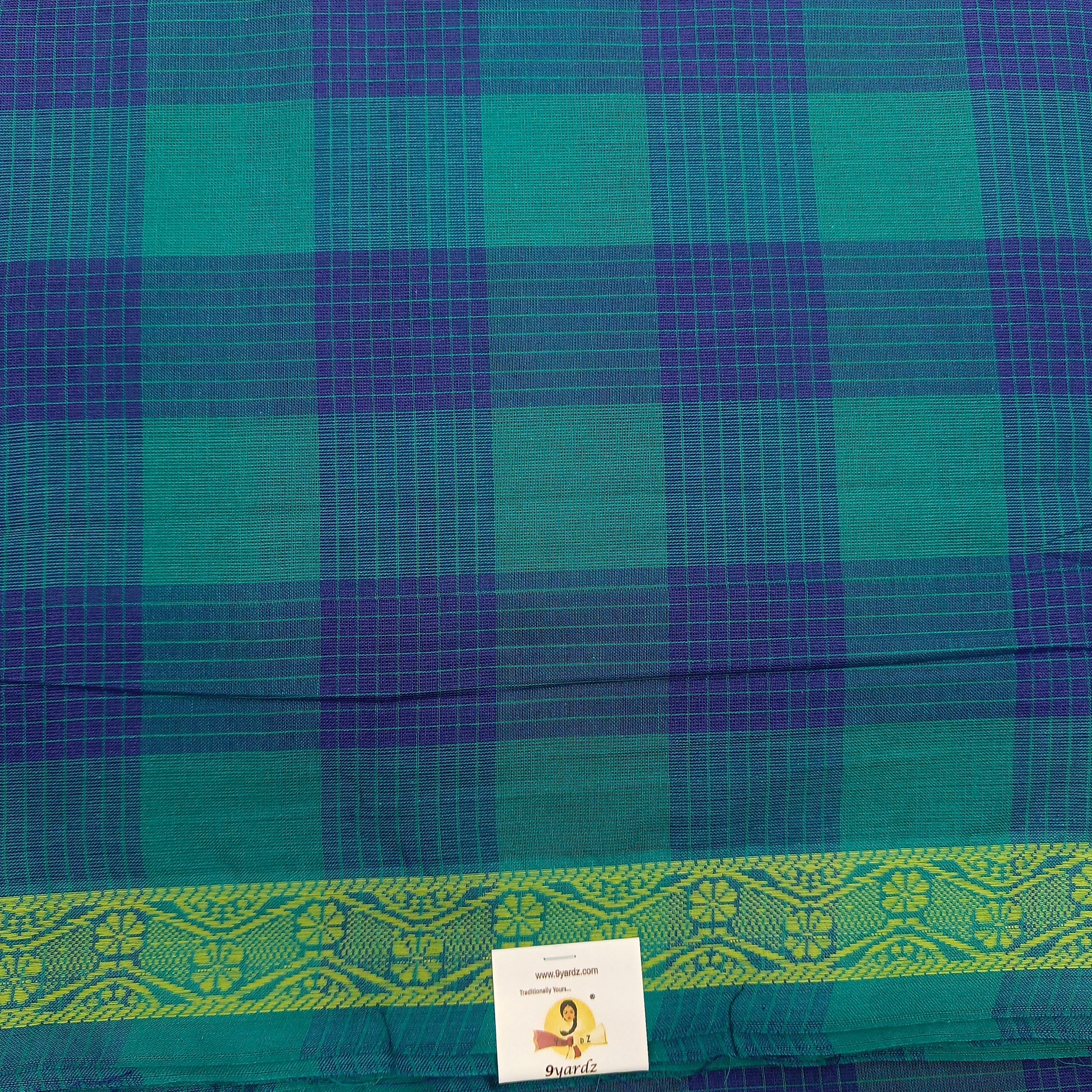 Chettinadu / Karaikudi cotton 10.5 yards madisar