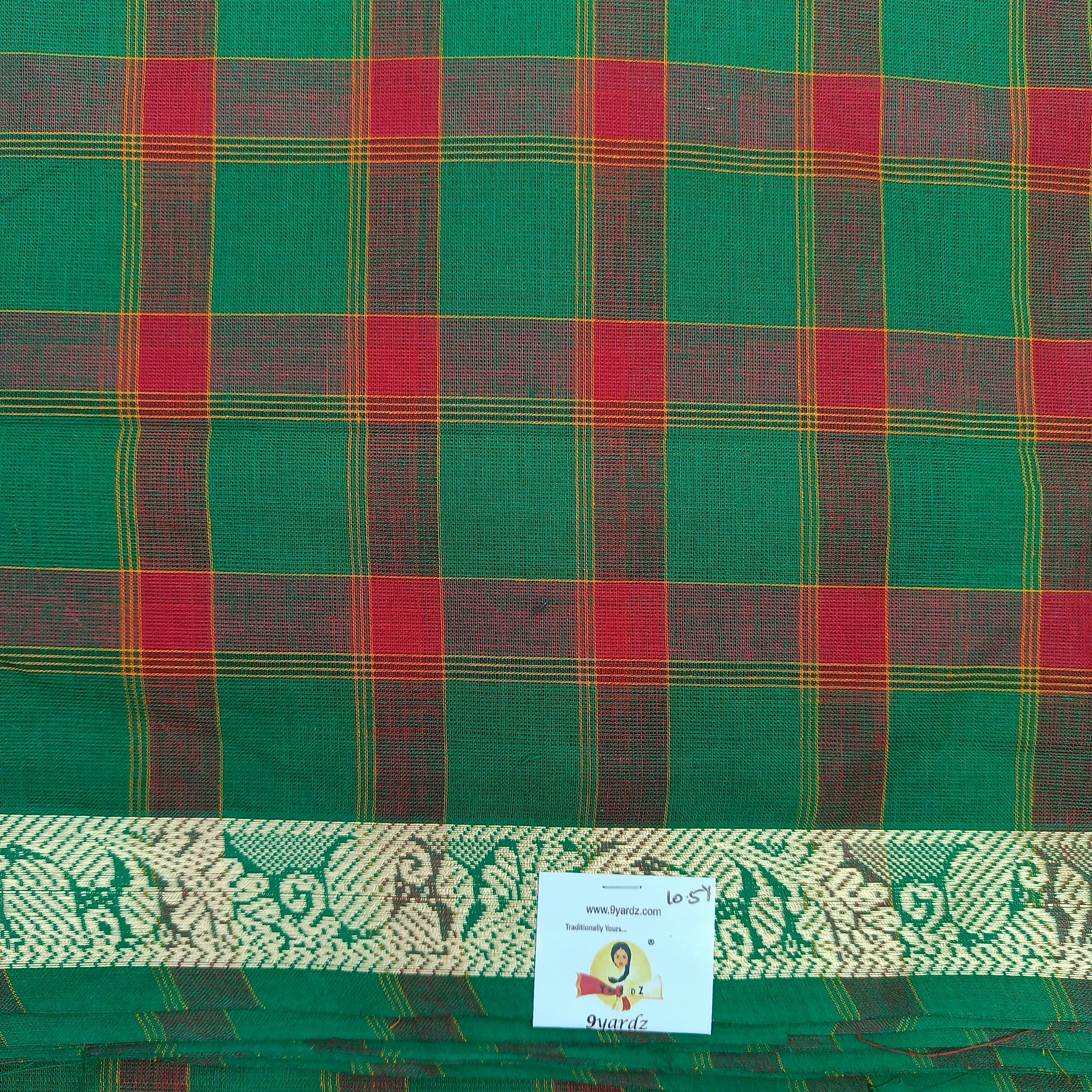 Chettinadu / Karaikudi cotton 10.5 yards madisar