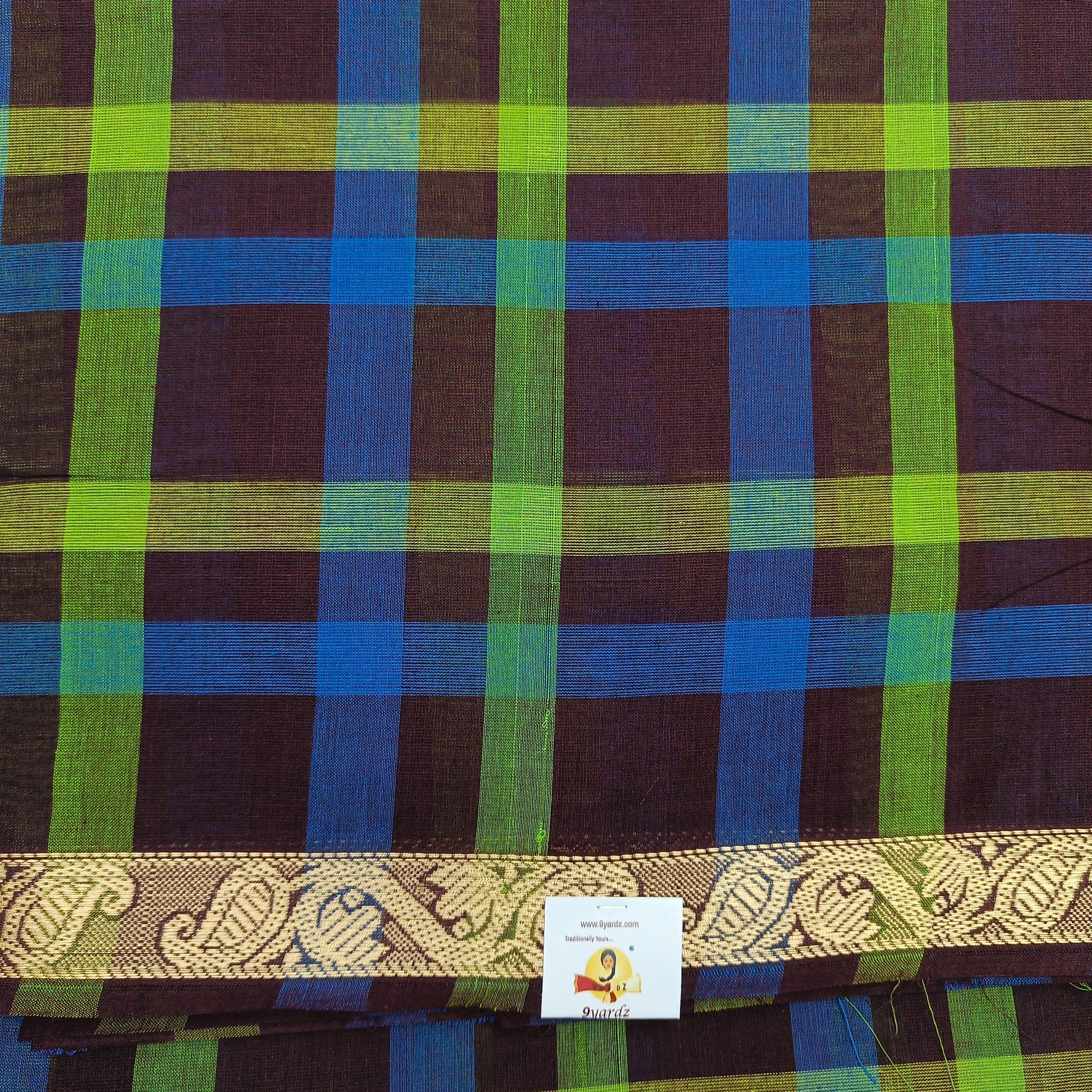 Chettinadu / Karaikudi cotton 10.5 yards madisar