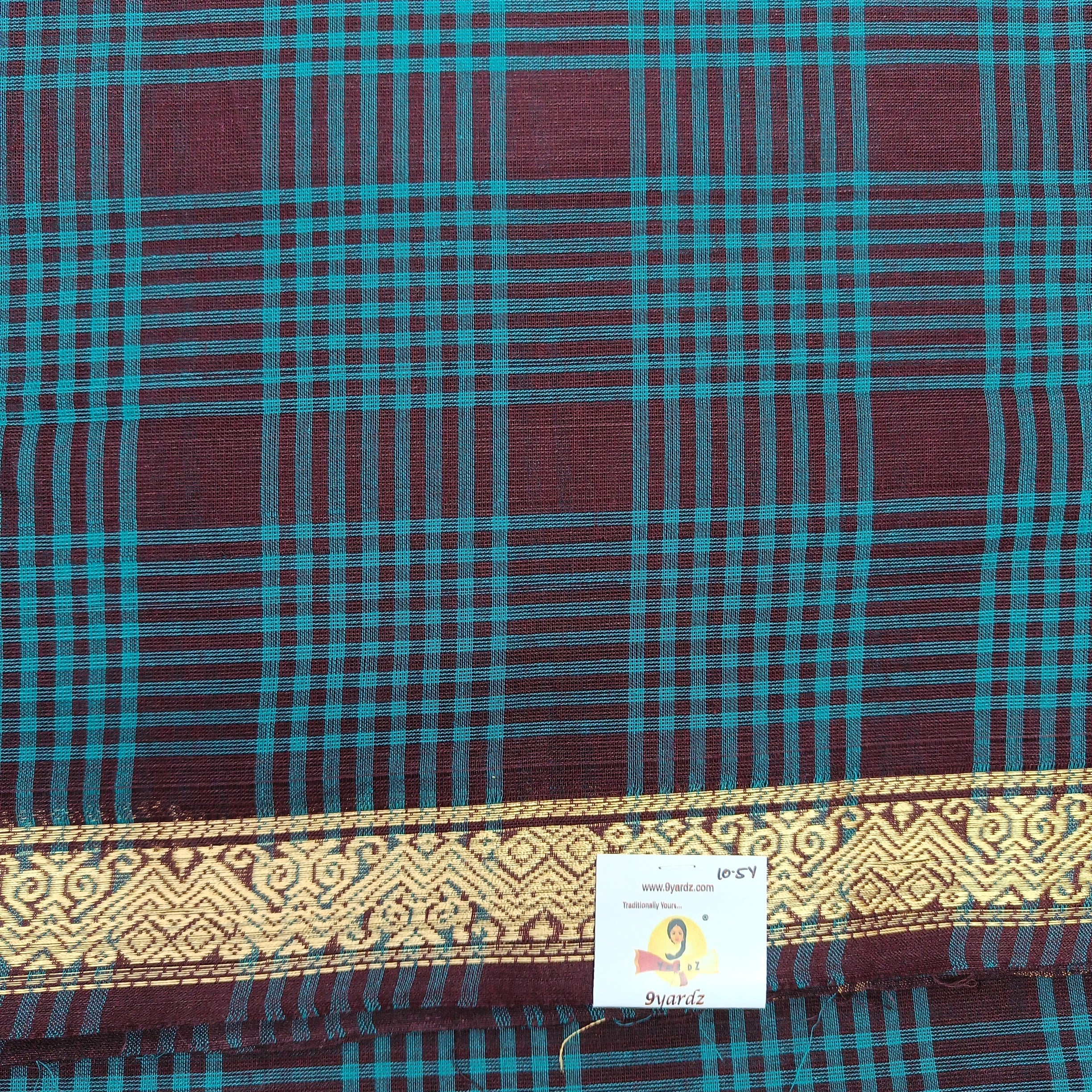 Chettinadu / Karaikudi cotton 10.5 yards madisar