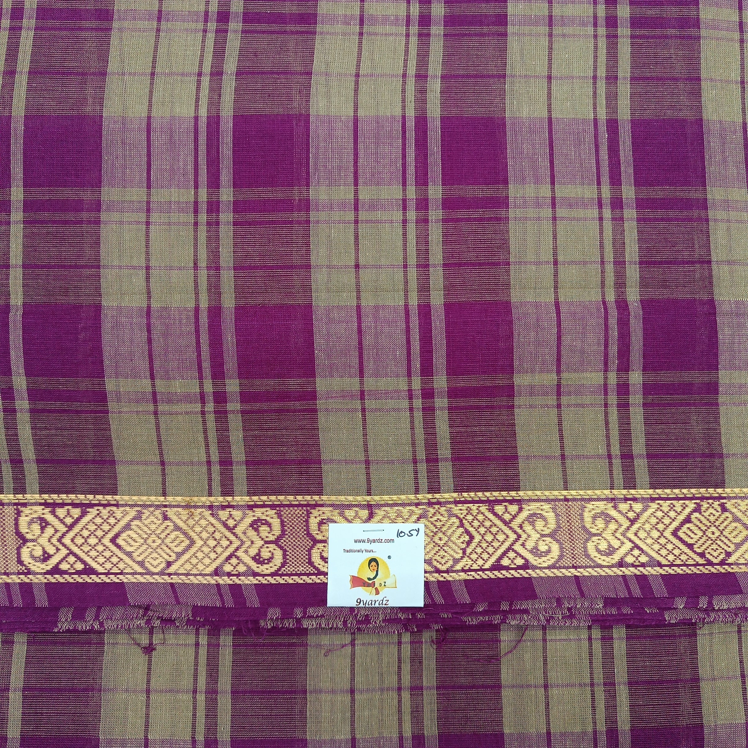 Chettinadu / Karaikudi cotton 10.5 yards madisar