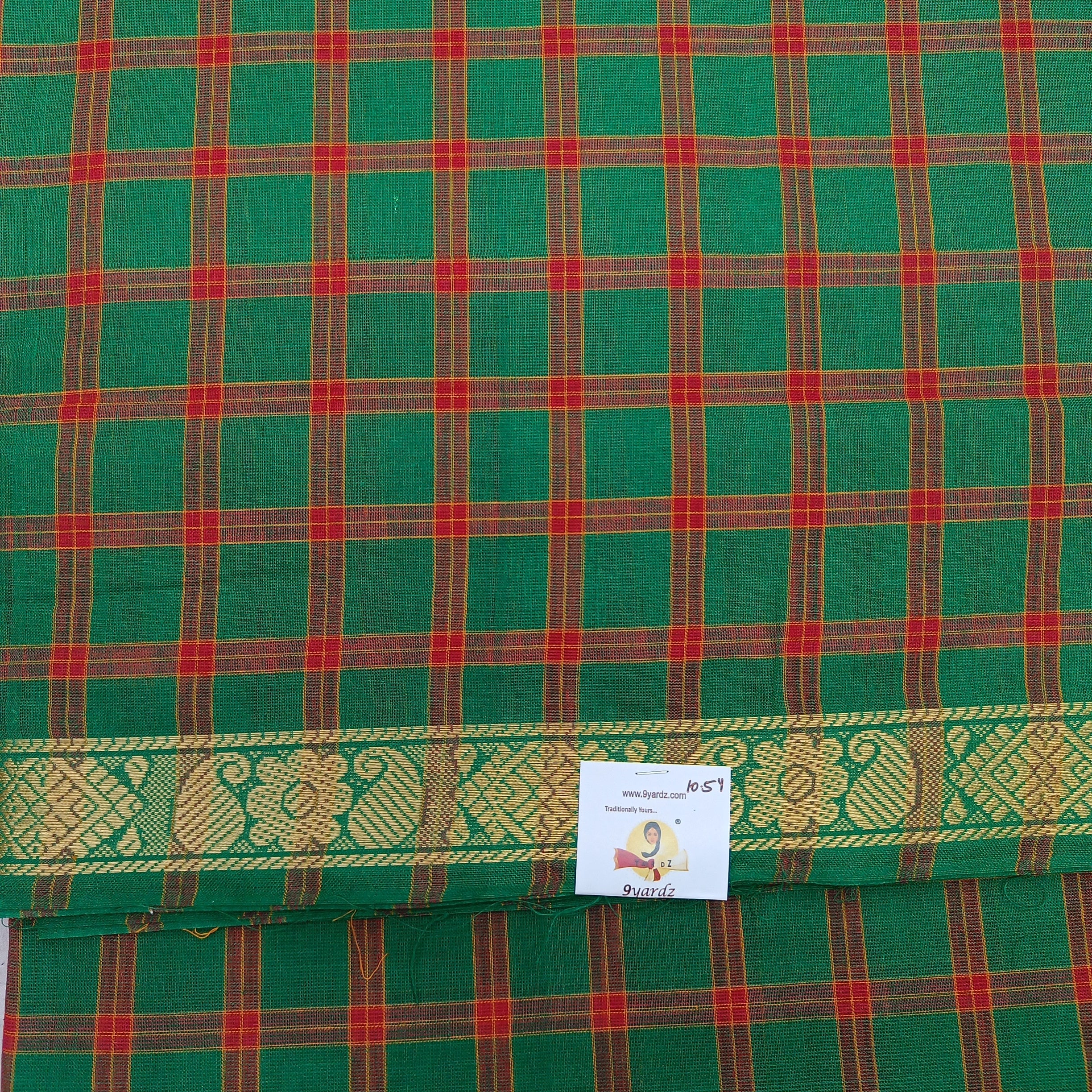 Chettinadu / Karaikudi cotton 10.5 yards madisar