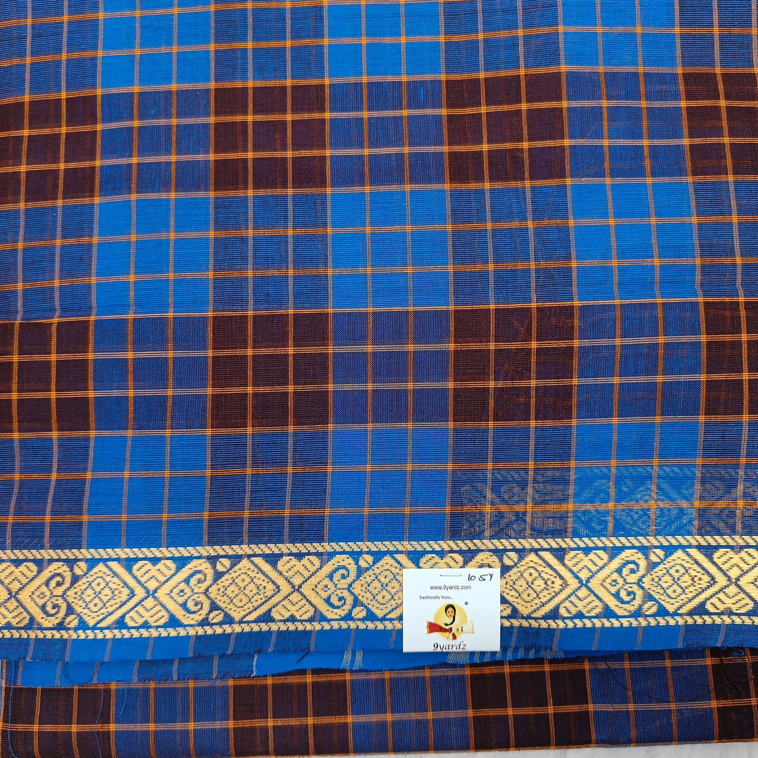 Chettinadu / Karaikudi cotton 10.5 yards madisar