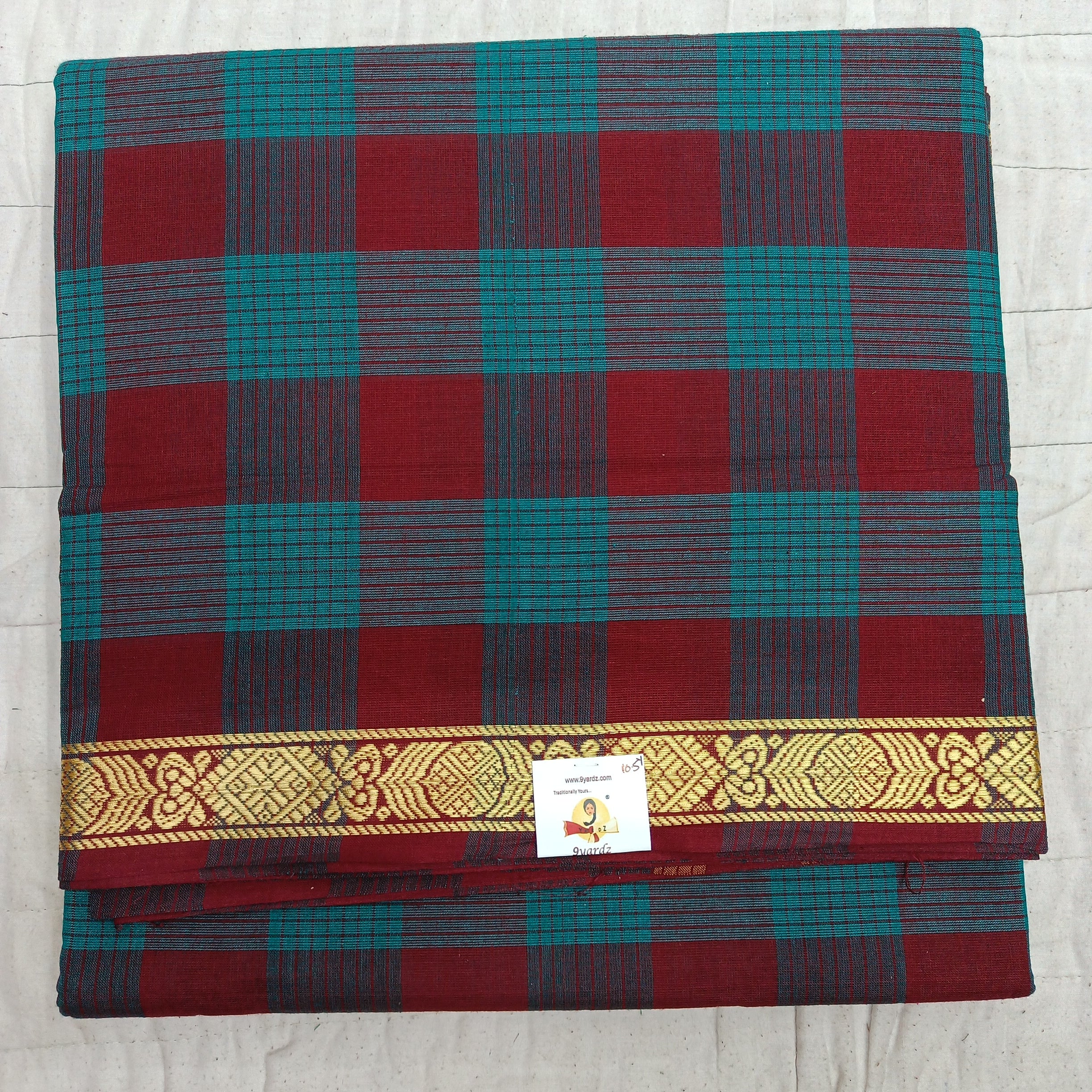 Chettinadu / Karaikudi cotton 10.5 yards madisar