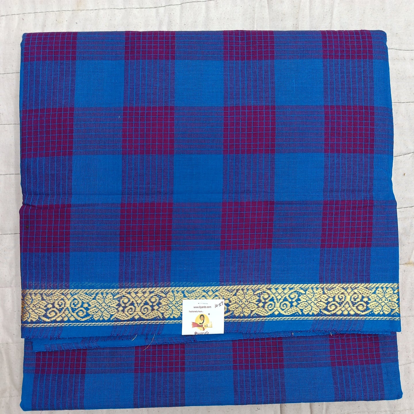 Chettinadu / Karaikudi cotton 10.5 yards madisar