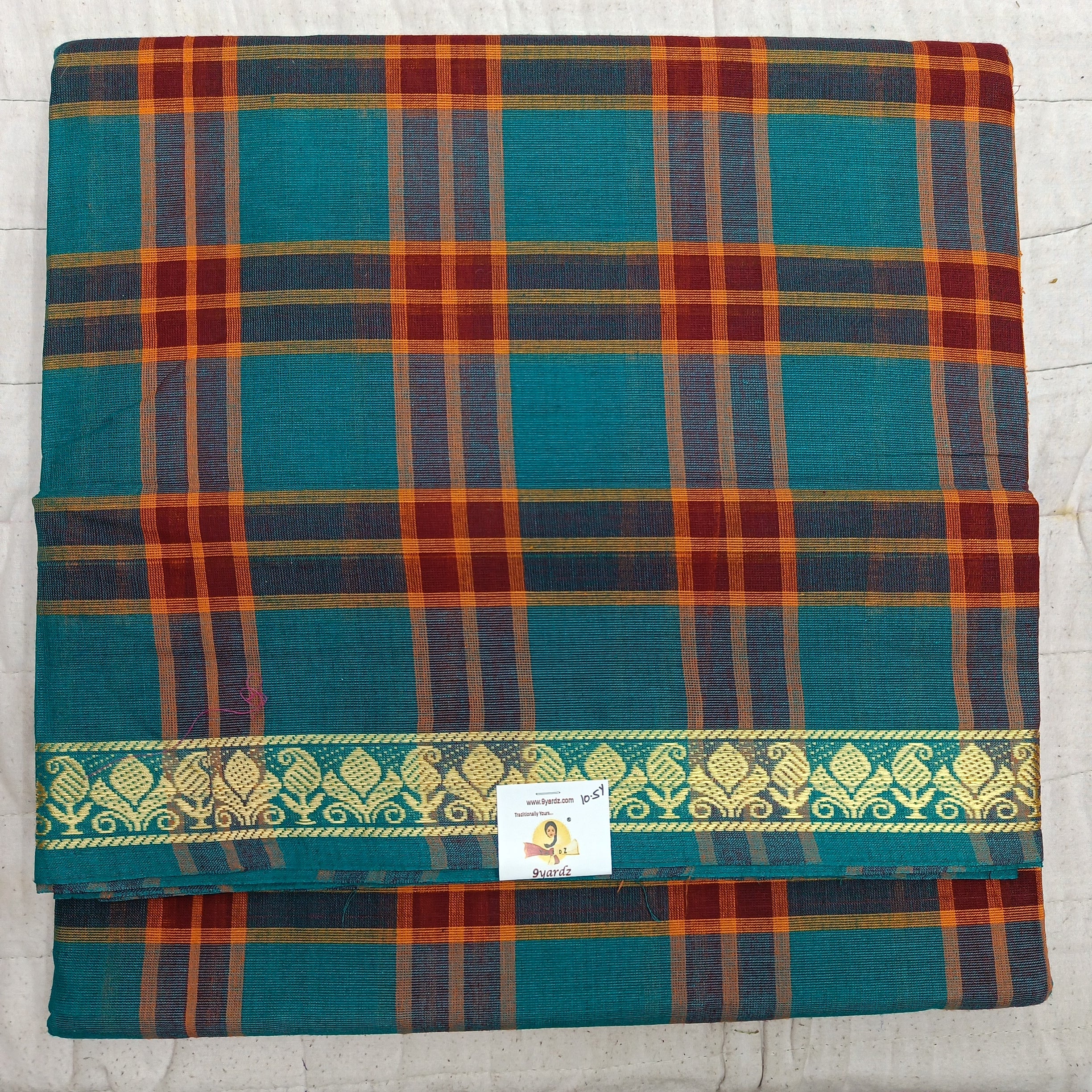 Chettinadu / Karaikudi cotton 10.5 yards madisar