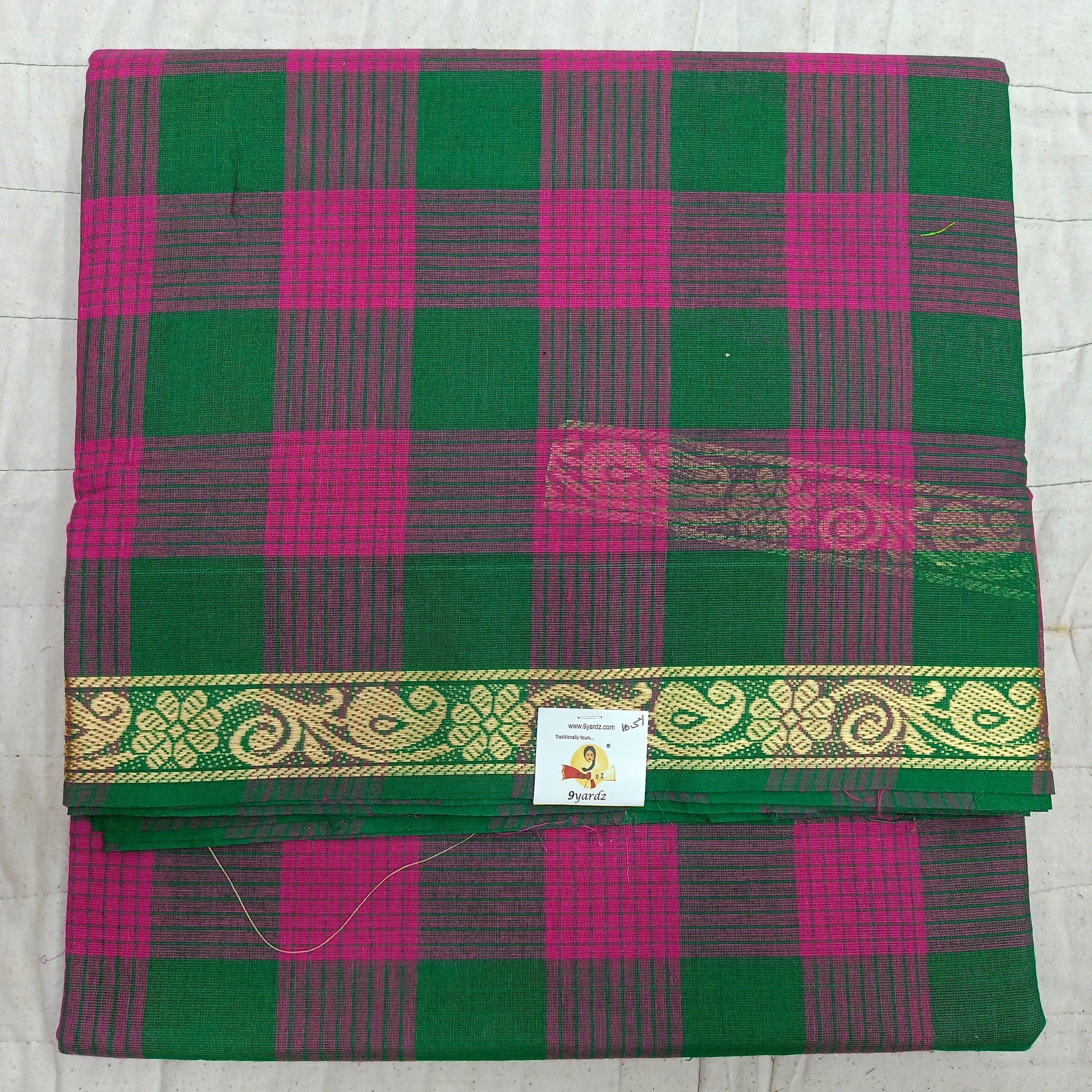 Chettinadu / Karaikudi cotton 10.5 yards madisar