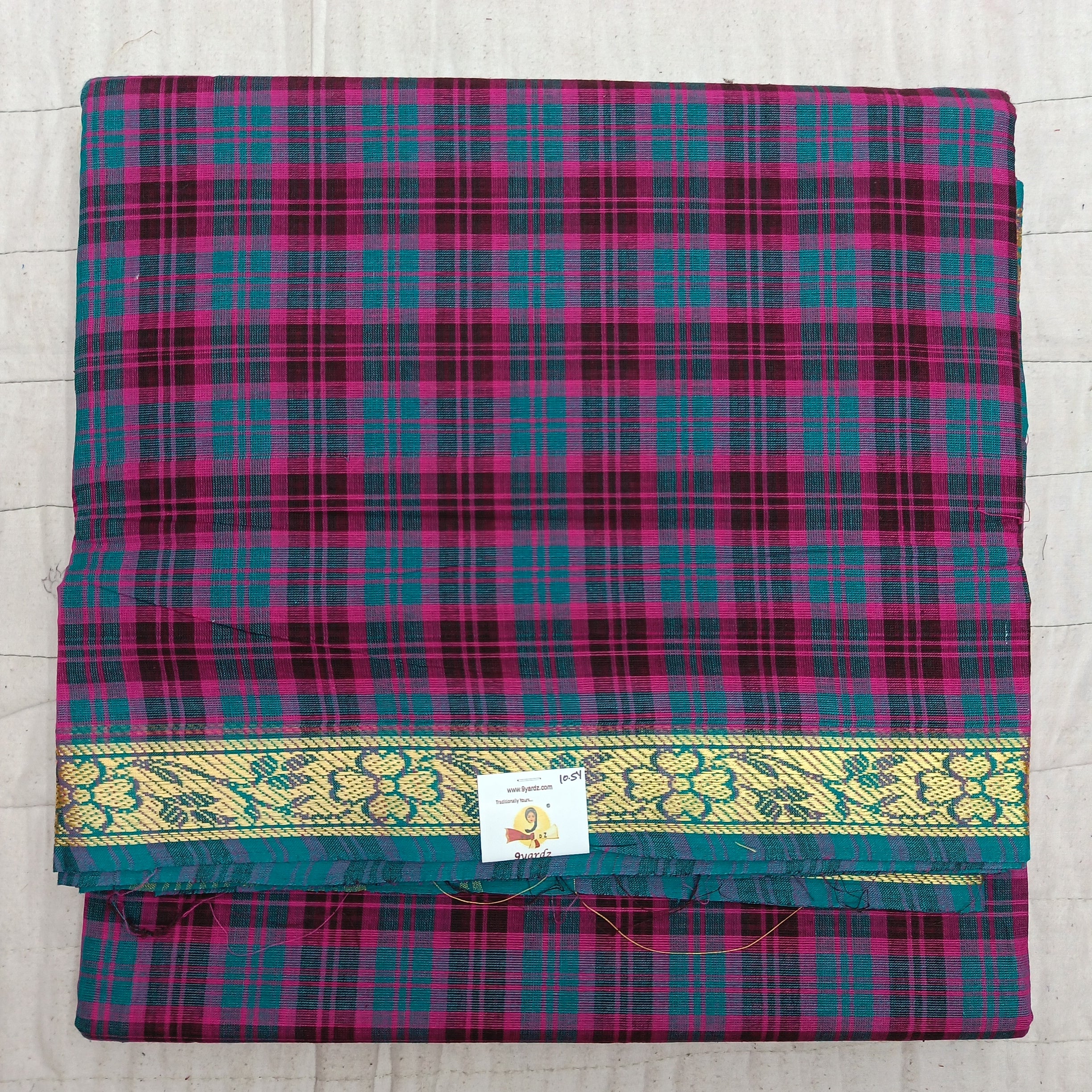 Chettinadu / Karaikudi cotton 10.5 yards madisar